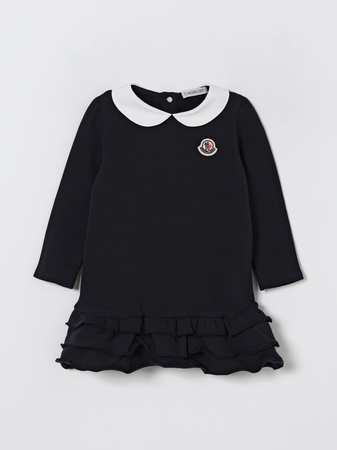MONCLER ROMPER: Romper kids Moncler, Blue - Img 1