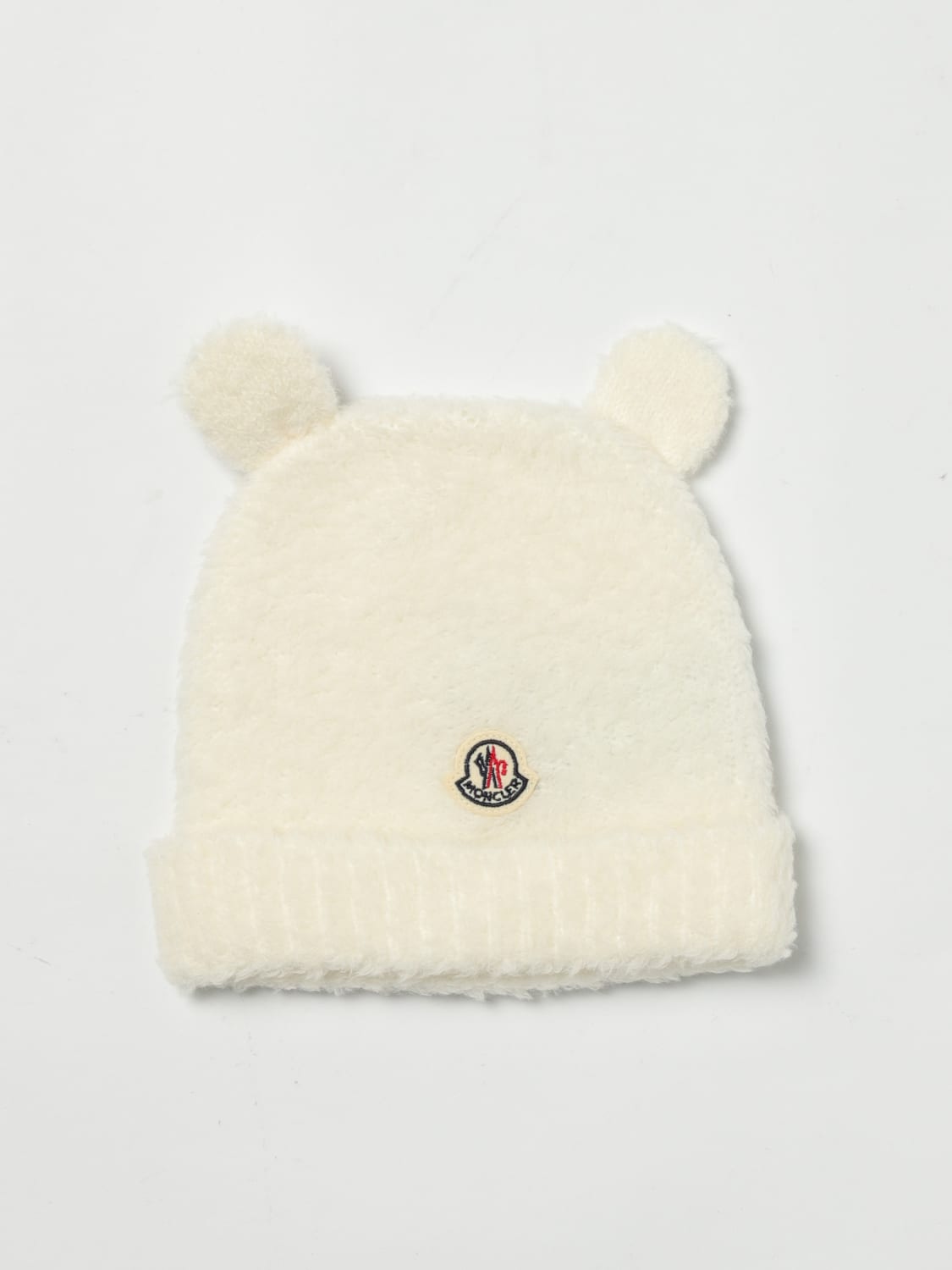 MONCLER HAT: Hat kids Moncler, Yellow Cream - Img 1