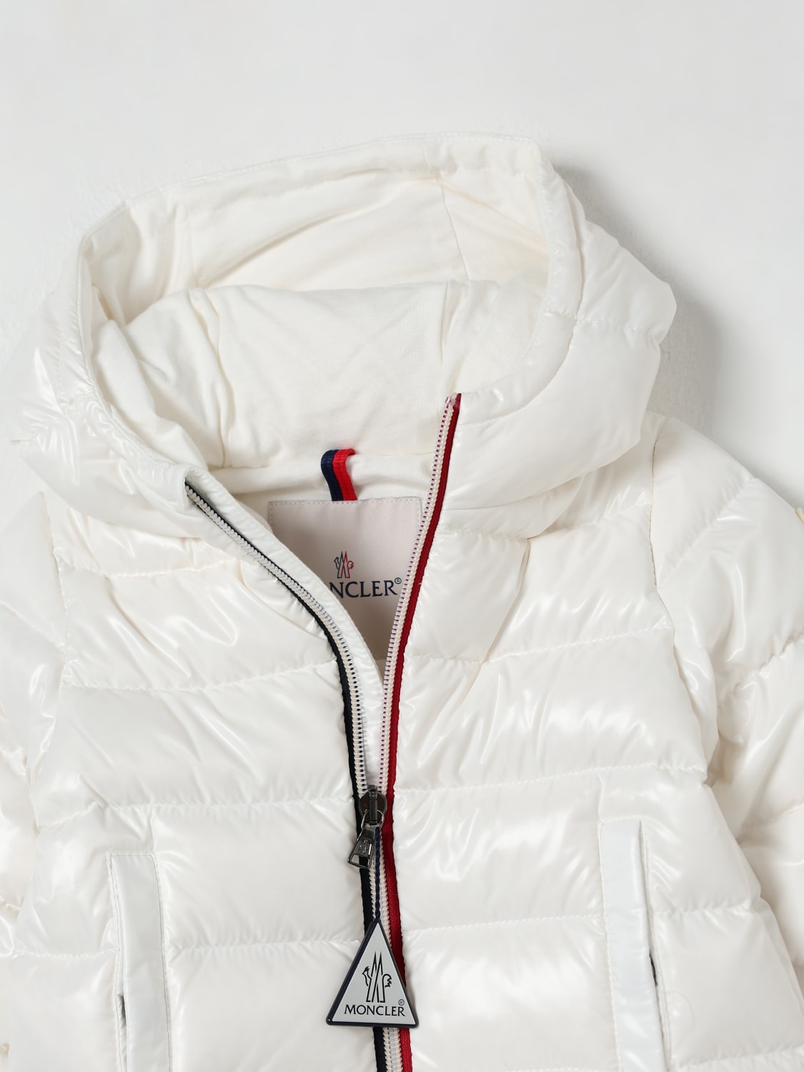 MONCLER JACKET: Jacket kids Moncler, White - Img 3