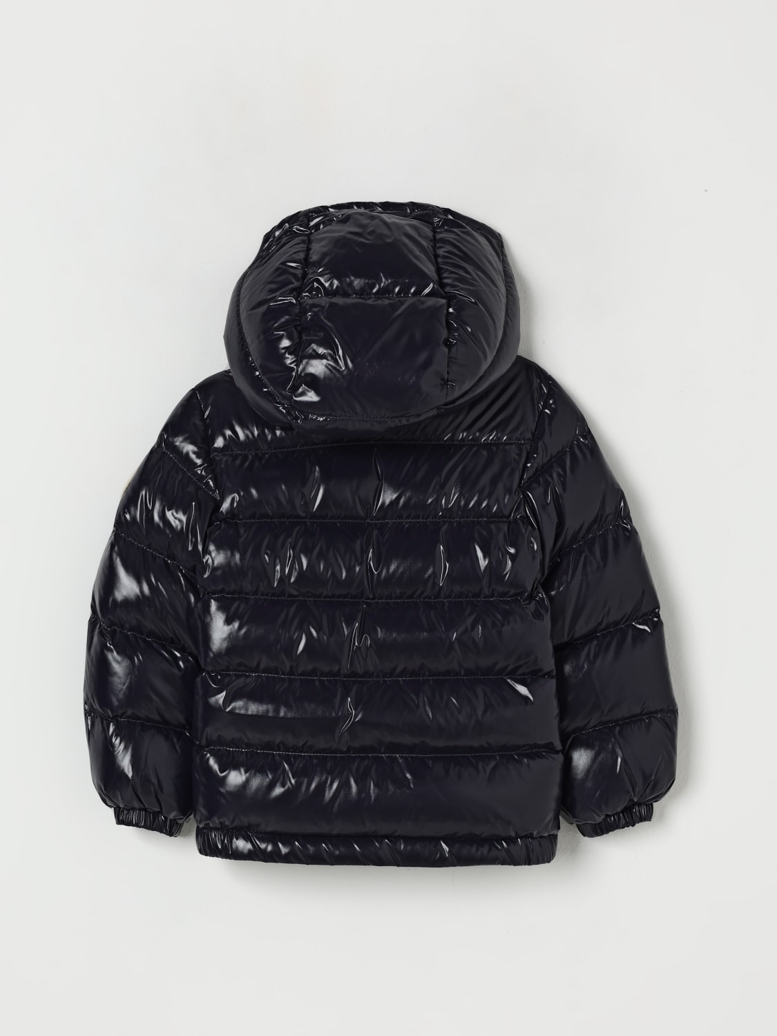MONCLER JACKET: Jacket kids Moncler, Navy - Img 2