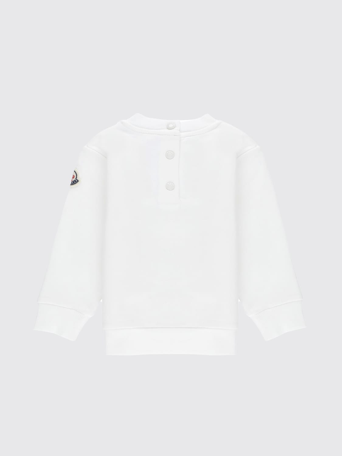 MONCLER SWEATER: Sweater kids Moncler, White - Img 2