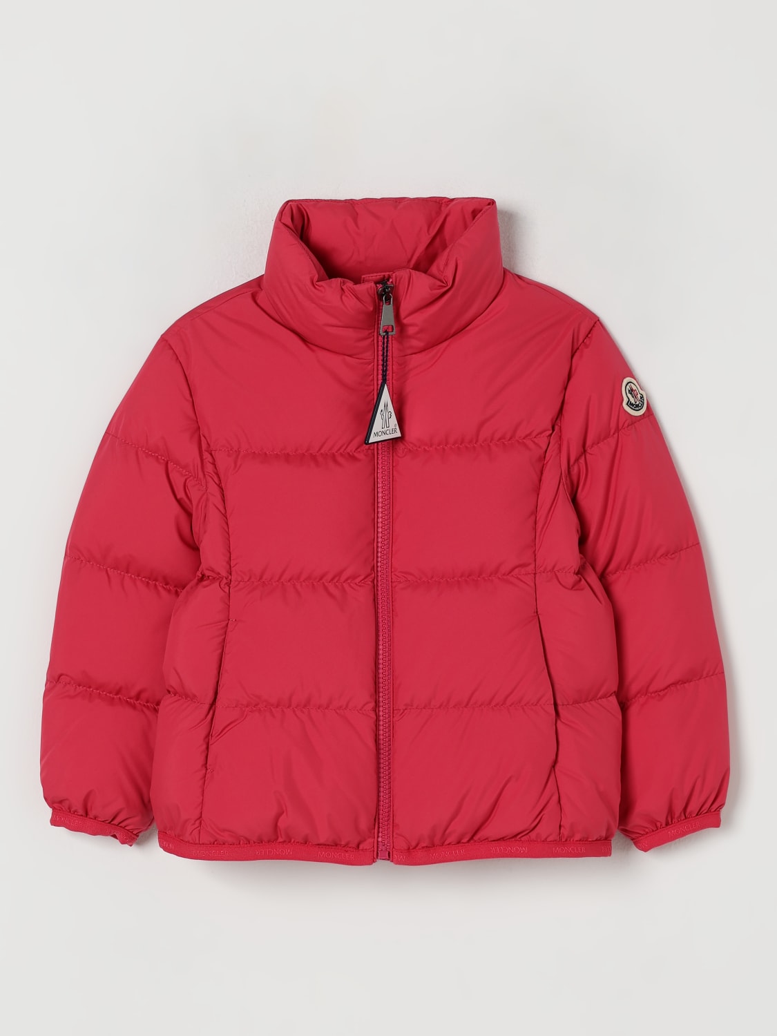 MONCLER JACKET: Jacket kids Moncler, Strawberry - Img 1