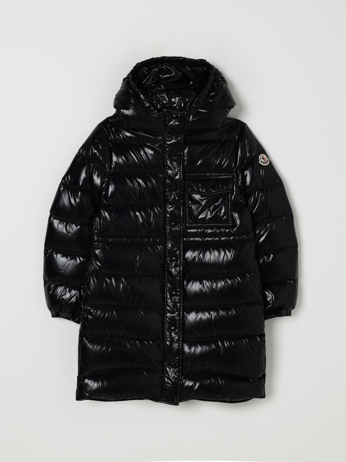 MONCLER JACKET: Jacket kids Moncler, Black - Img 1