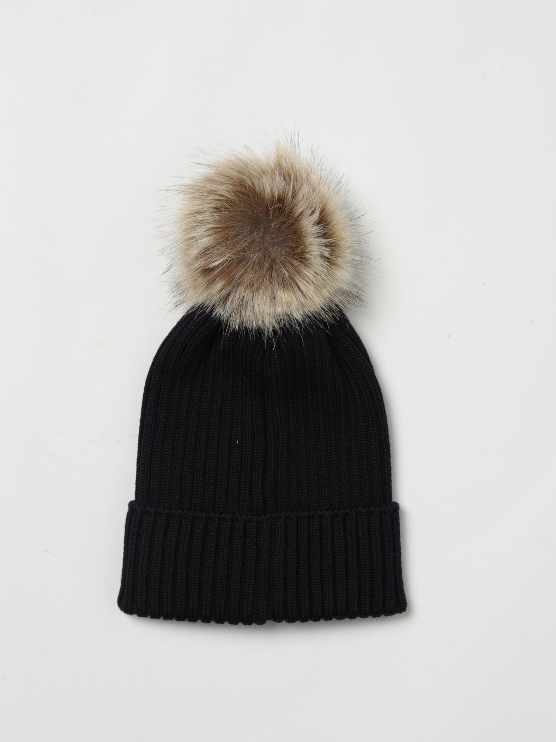 MONCLER CHAPEAU: Chapeaux fille enfant Moncler, Bleu Marine - Img 2