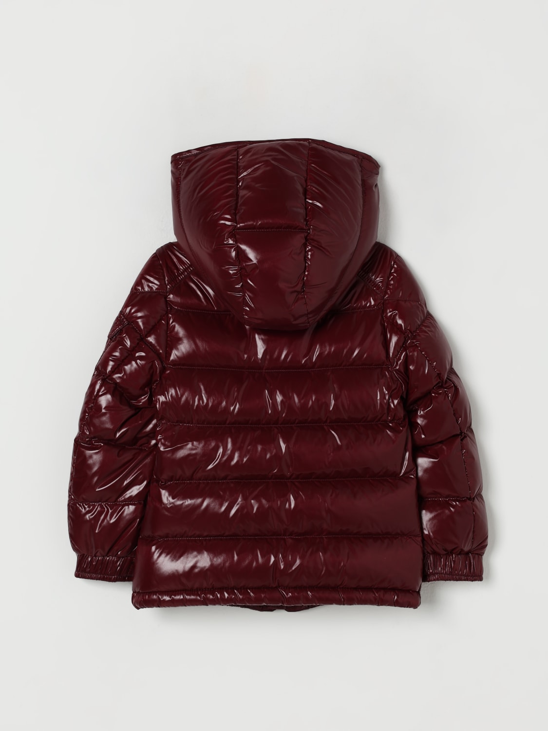 MONCLER JACKE: Jacke kinder Moncler, Burgunderrot - Img 2