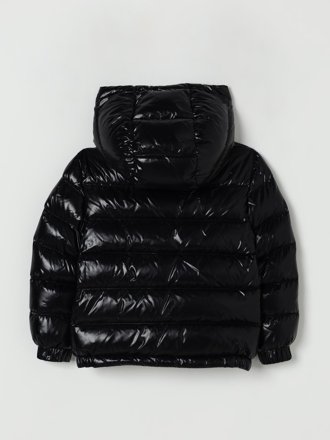 MONCLER JACKET: Jacket kids Moncler, Black - Img 2
