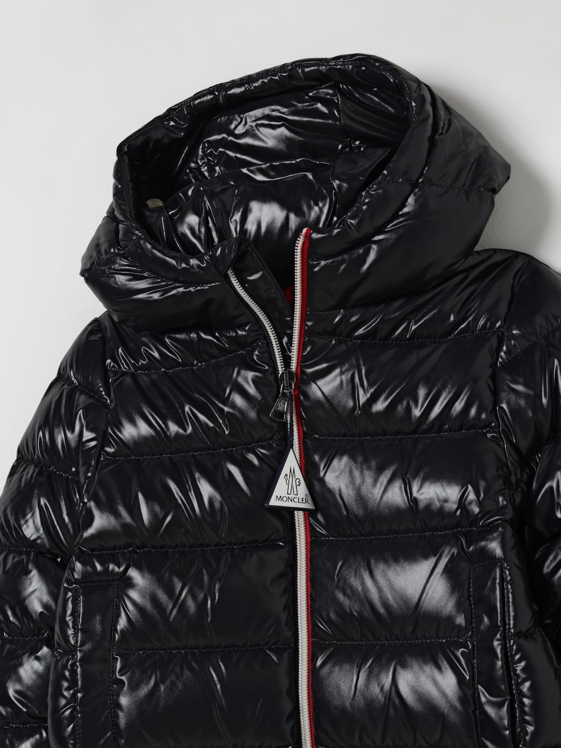 MONCLER JACKET: Jacket kids Moncler, Black - Img 3