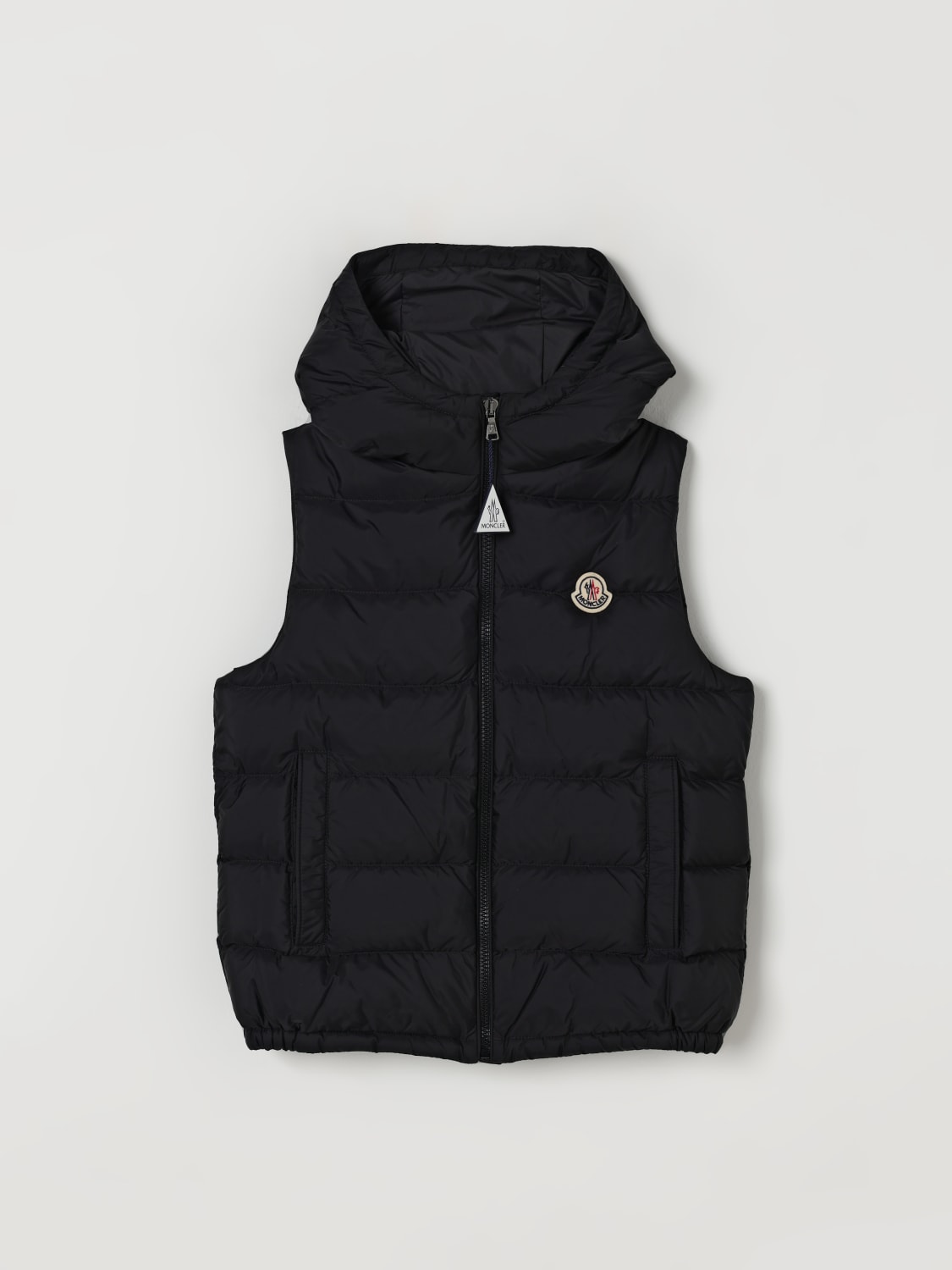 MONCLER WESTE: Jacke kinder Moncler, Schwarz - Img 1