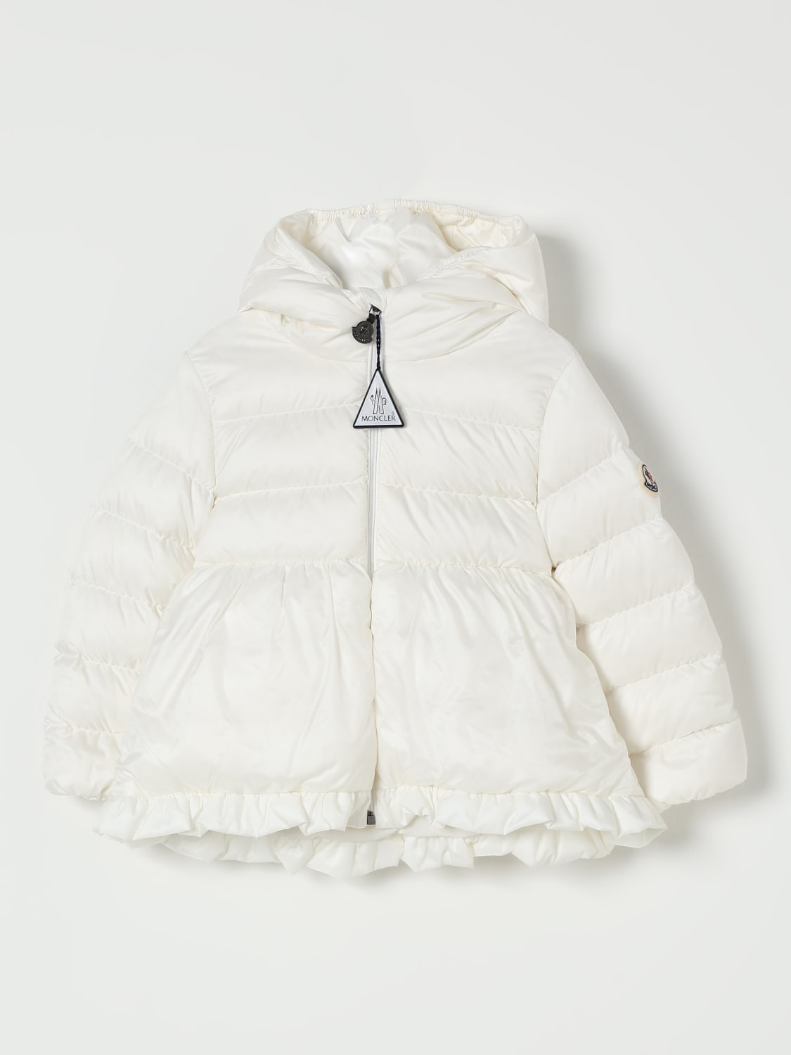 MONCLER ジャケット: ジャケット ボーイ Moncler, イエロークリーム - Img 1