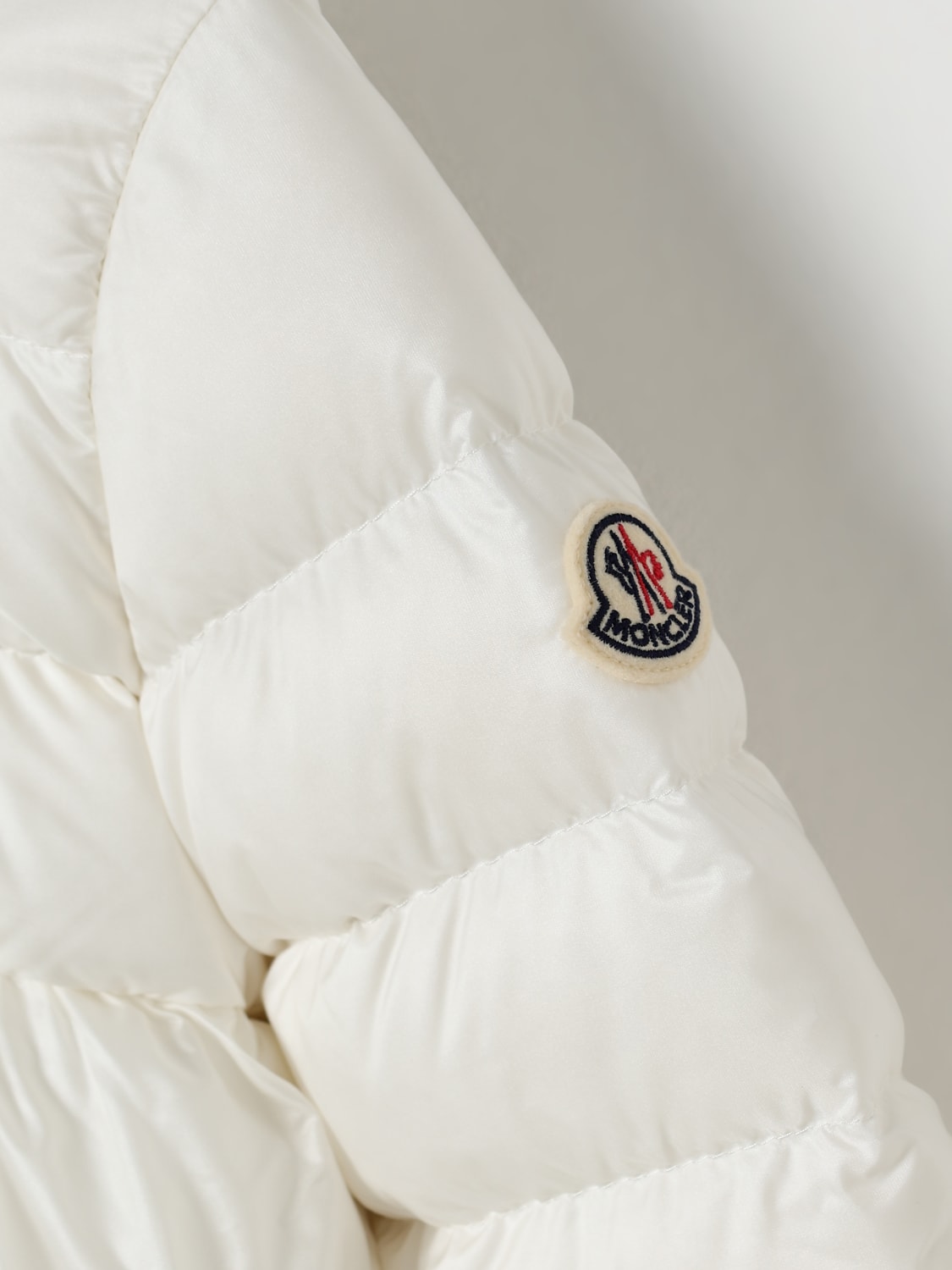 MONCLER ジャケット: ジャケット ボーイ Moncler, イエロークリーム - Img 3