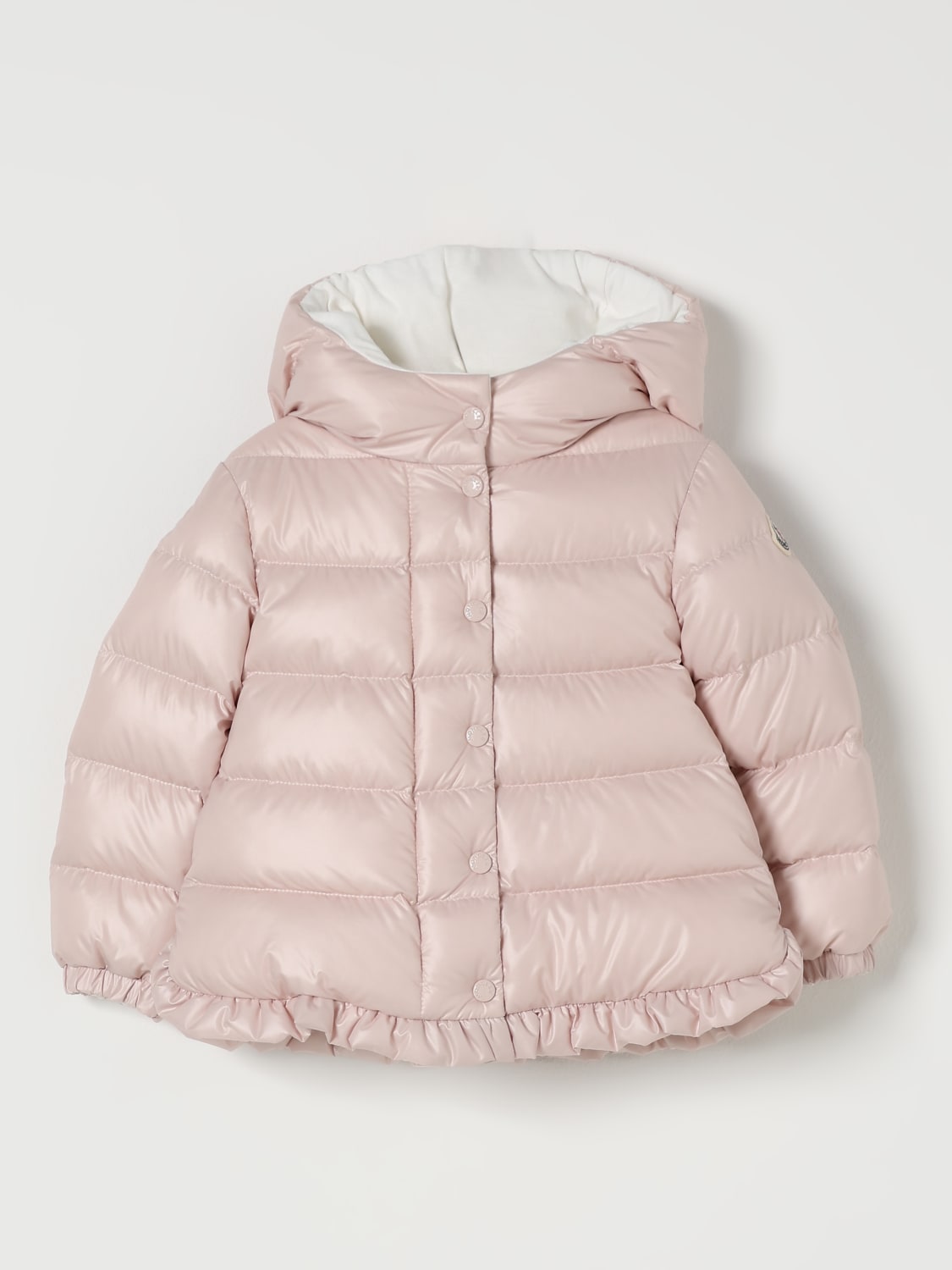 MONCLER JACKET: Jacket kids Moncler, Pink - Img 1