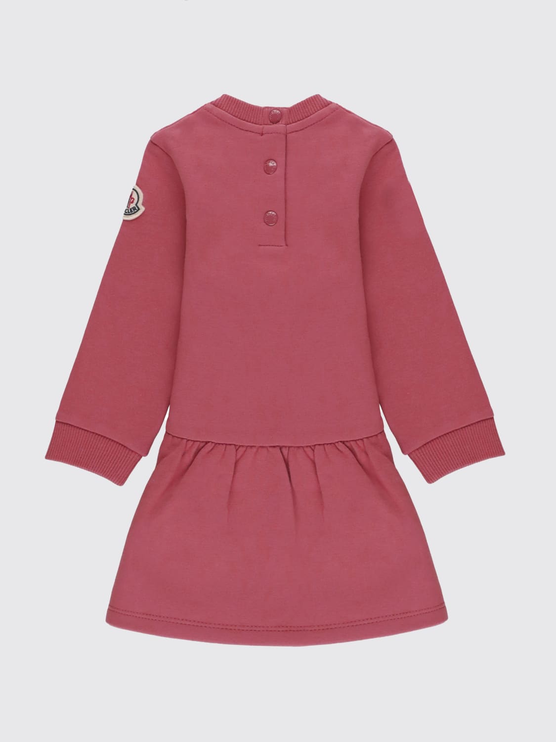 MONCLER ROMPER: Romper kids Moncler, Red - Img 2