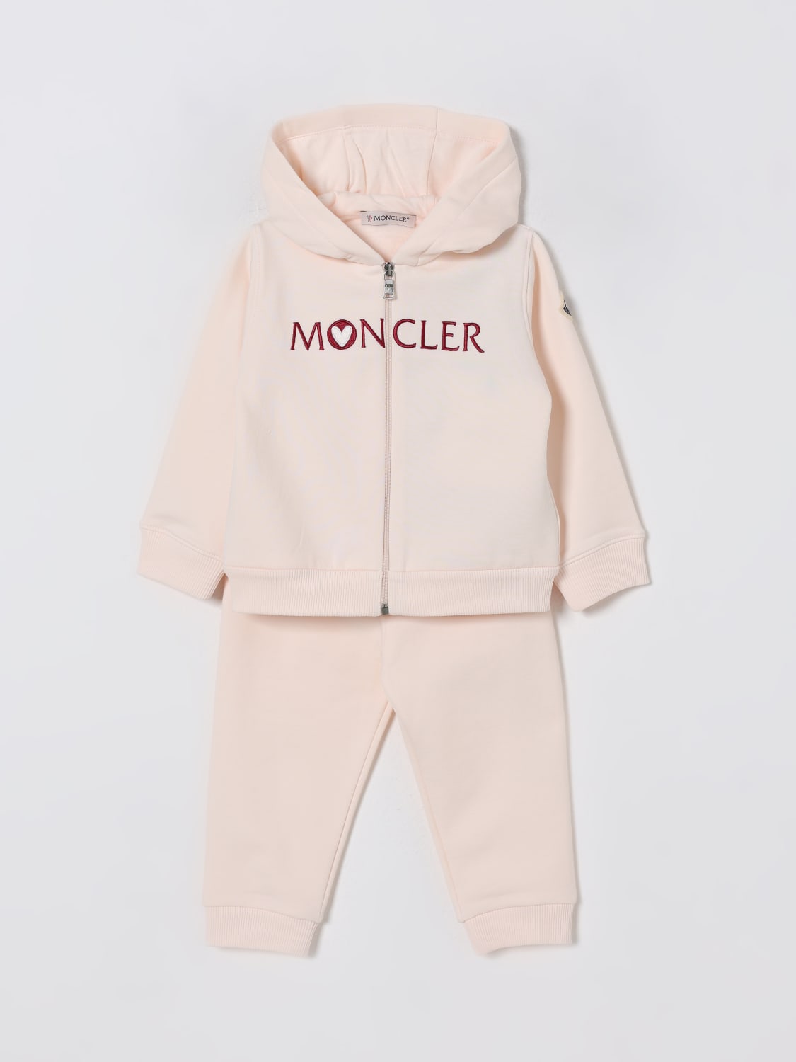 MONCLER JUMPSUIT: Tracksuits kids Moncler, Pink - Img 1