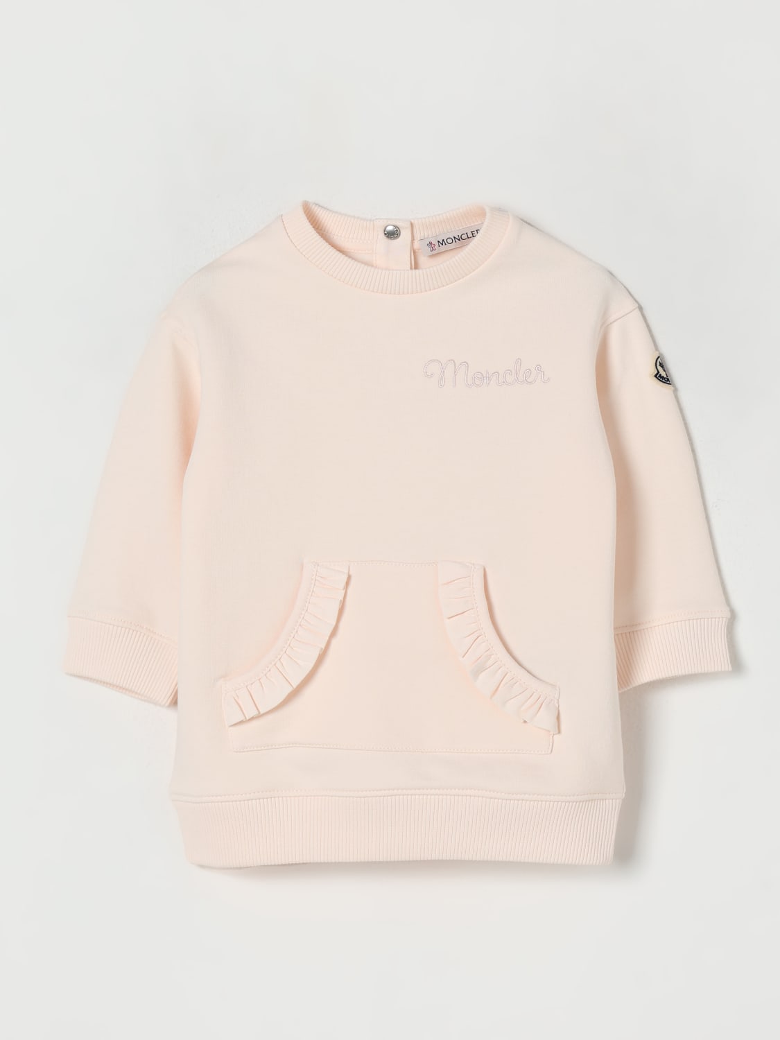 MONCLER ROMPER: Romper kids Moncler, Pink - Img 1