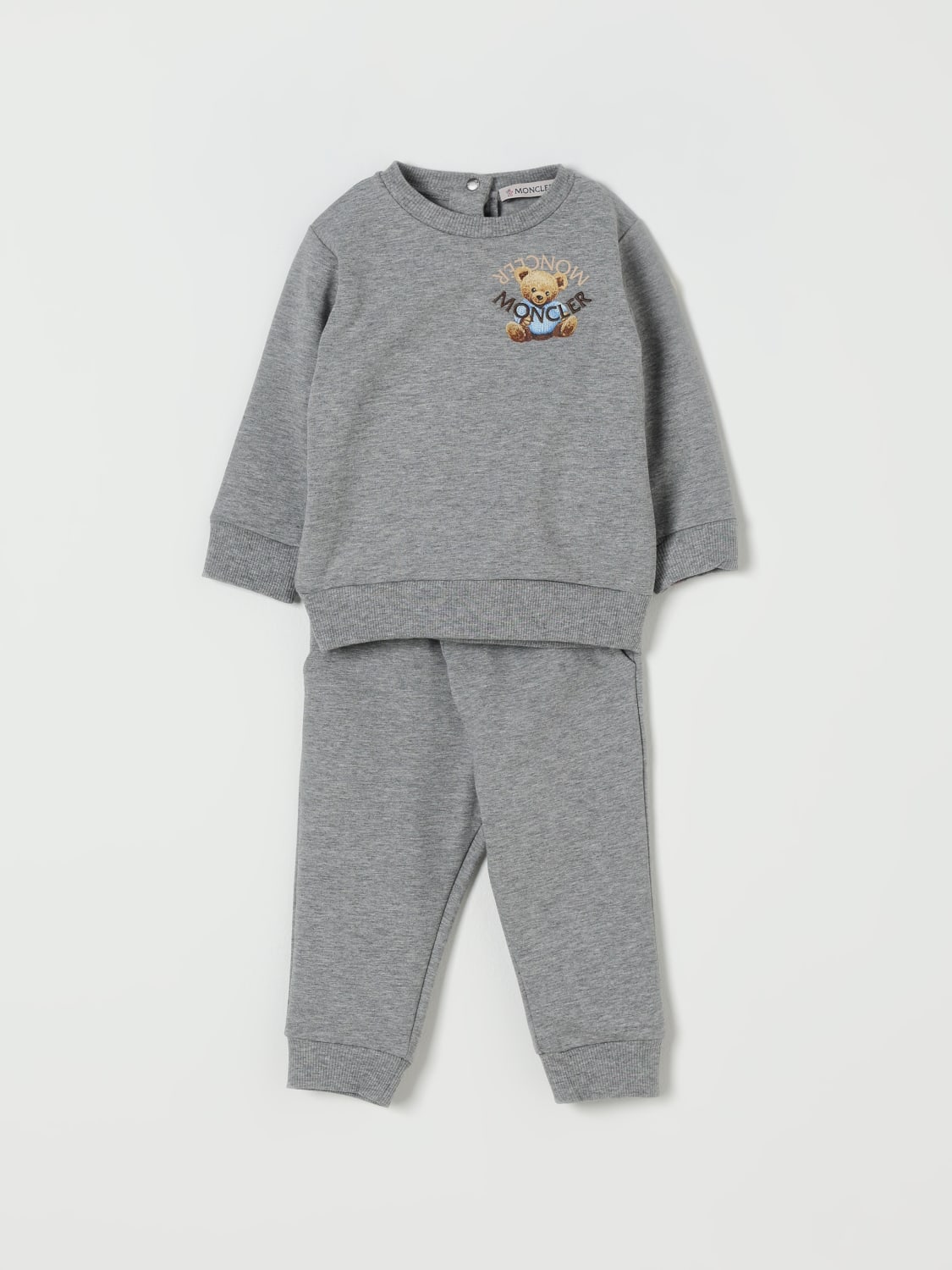 MONCLER JUMPSUIT: Tracksuits kids Moncler, Grey - Img 1