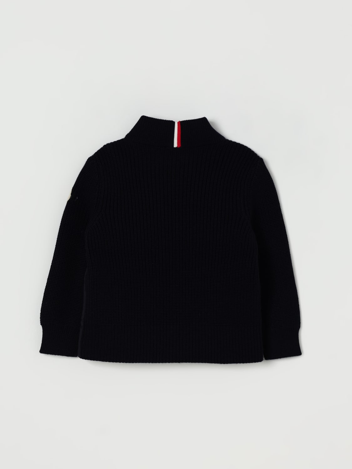 MONCLER SWEATER: Jacket kids Moncler, Navy - Img 2