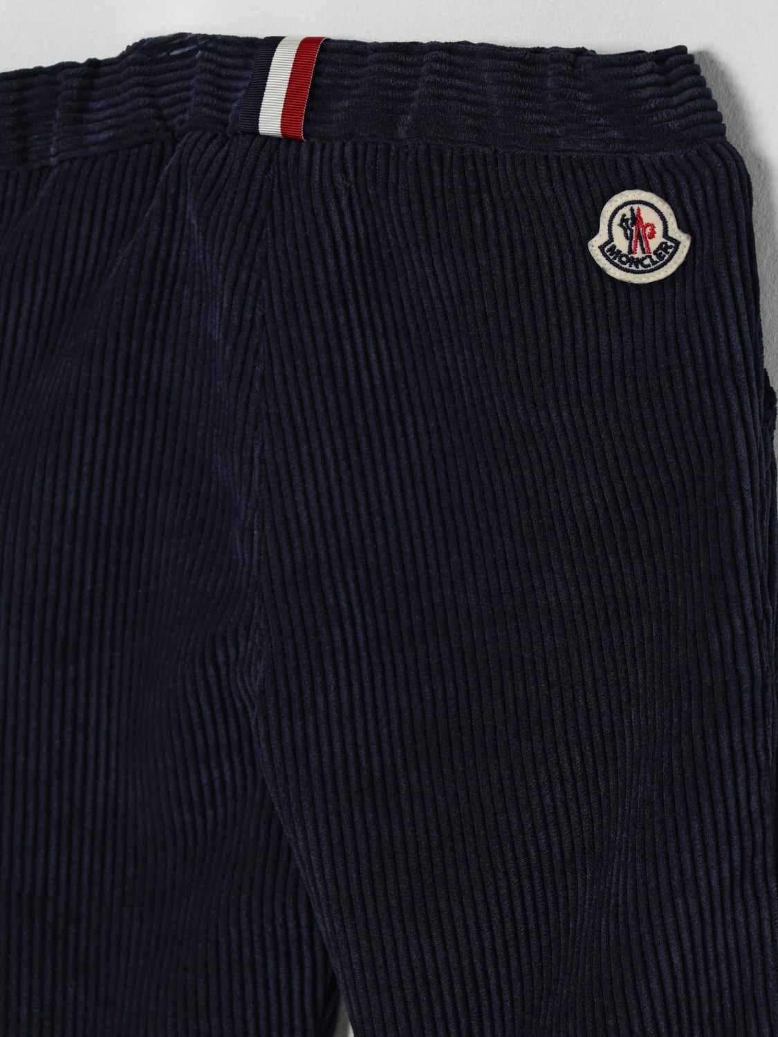 MONCLER PANTS: Pants kids Moncler, Navy - Img 3