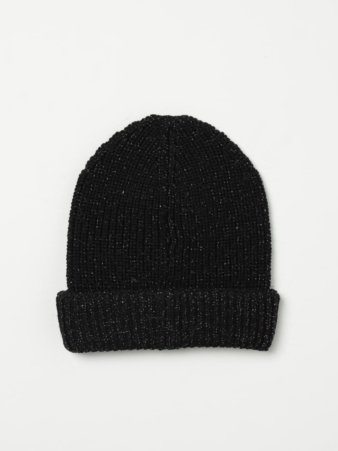 MONCLER HAT: Girls' hats kids Moncler, Black - Img 2