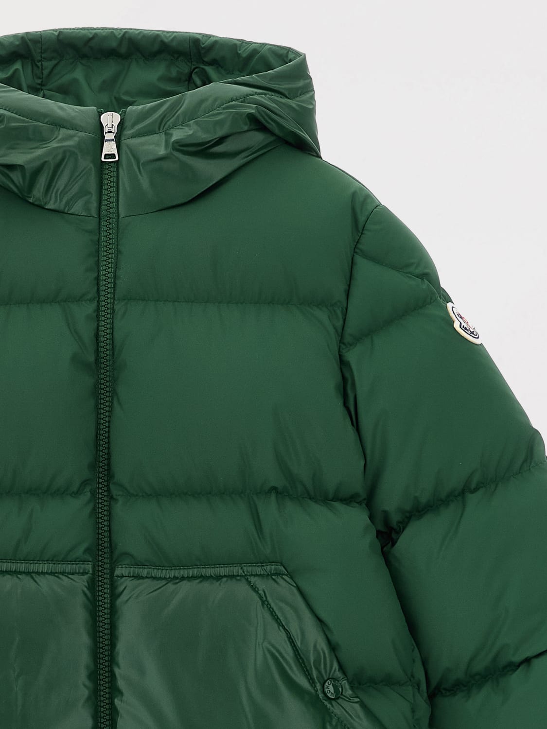 MONCLER CHAQUETA: Chaqueta niños Moncler, Verde - Img 3