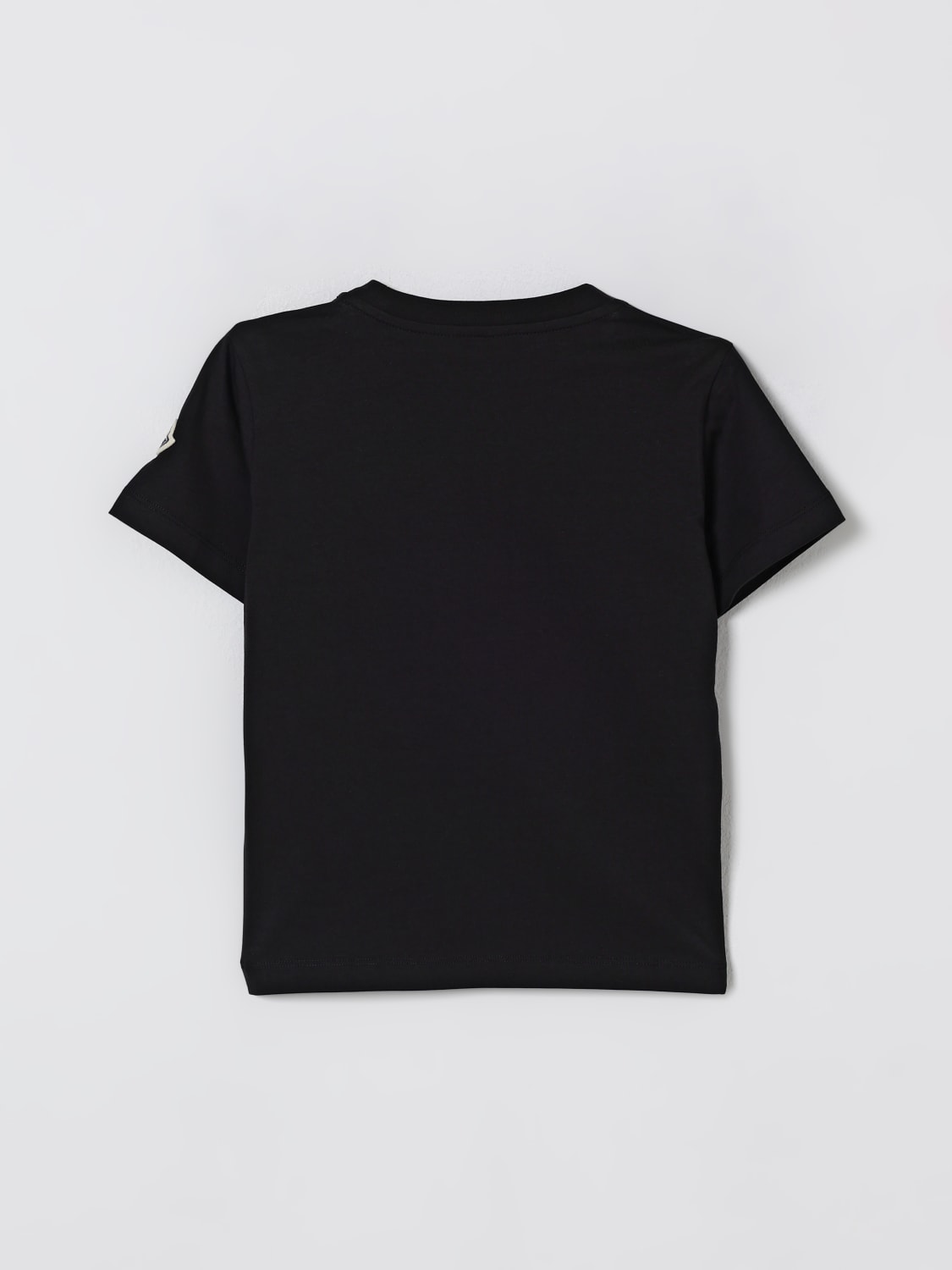 MONCLER CAMISETA: Camiseta niños Moncler, Negro - Img 2