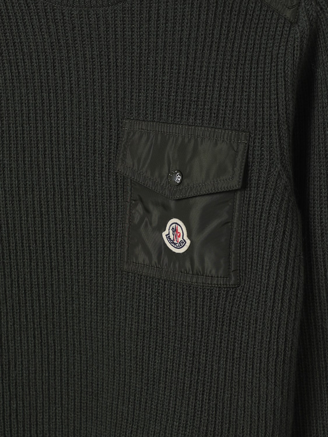 MONCLER JERSEY: Jersey niños Moncler, Verde - Img 3