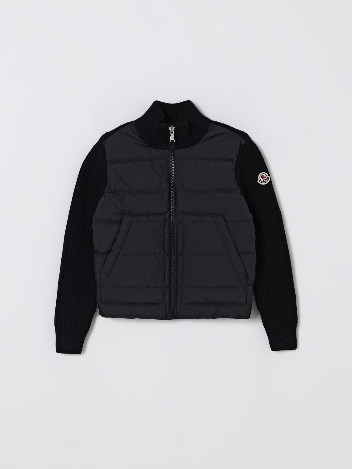MONCLER JERSEY: Chaqueta niños Moncler, Negro - Img 1