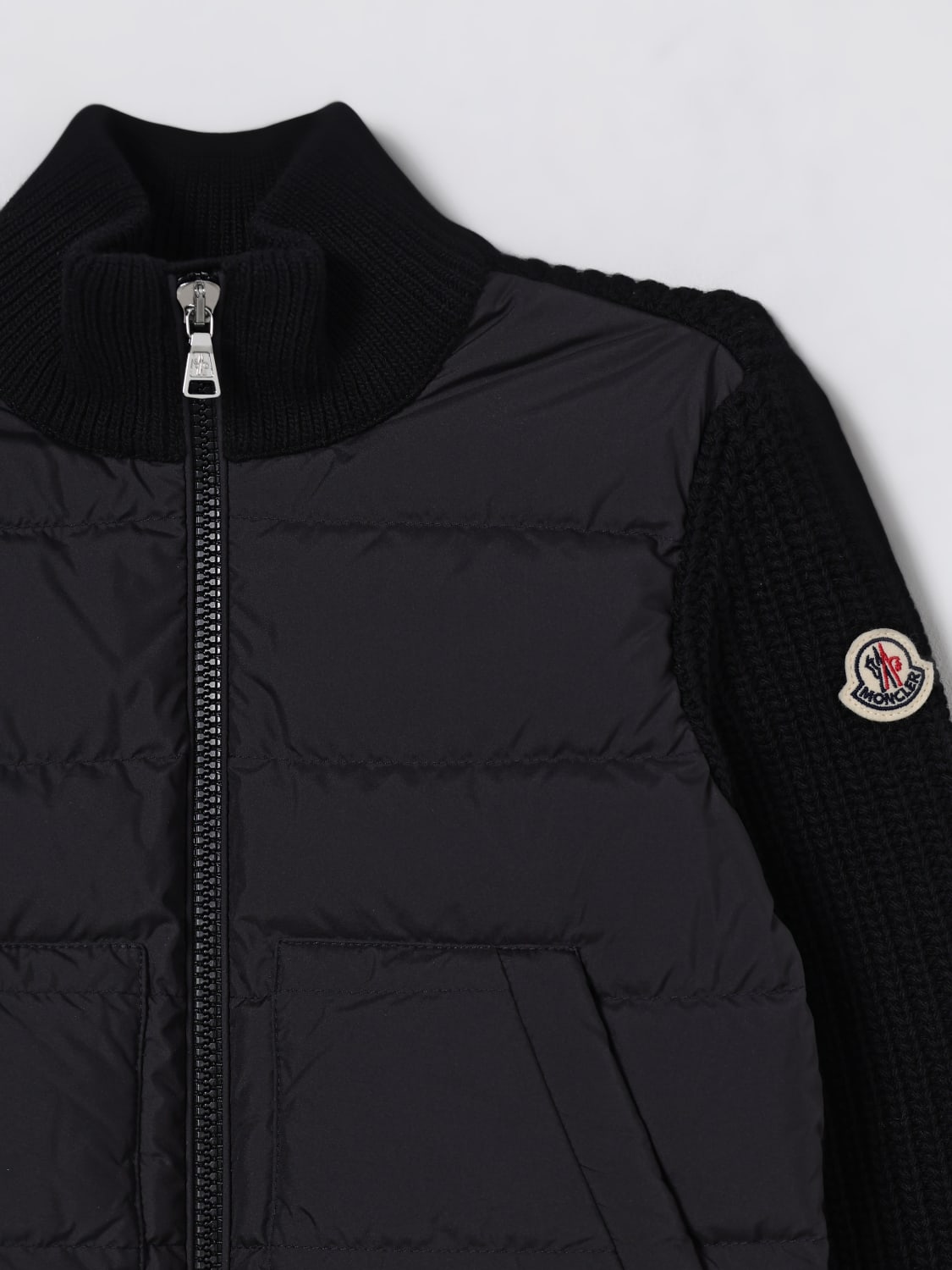 MONCLER JERSEY: Chaqueta niños Moncler, Negro - Img 3
