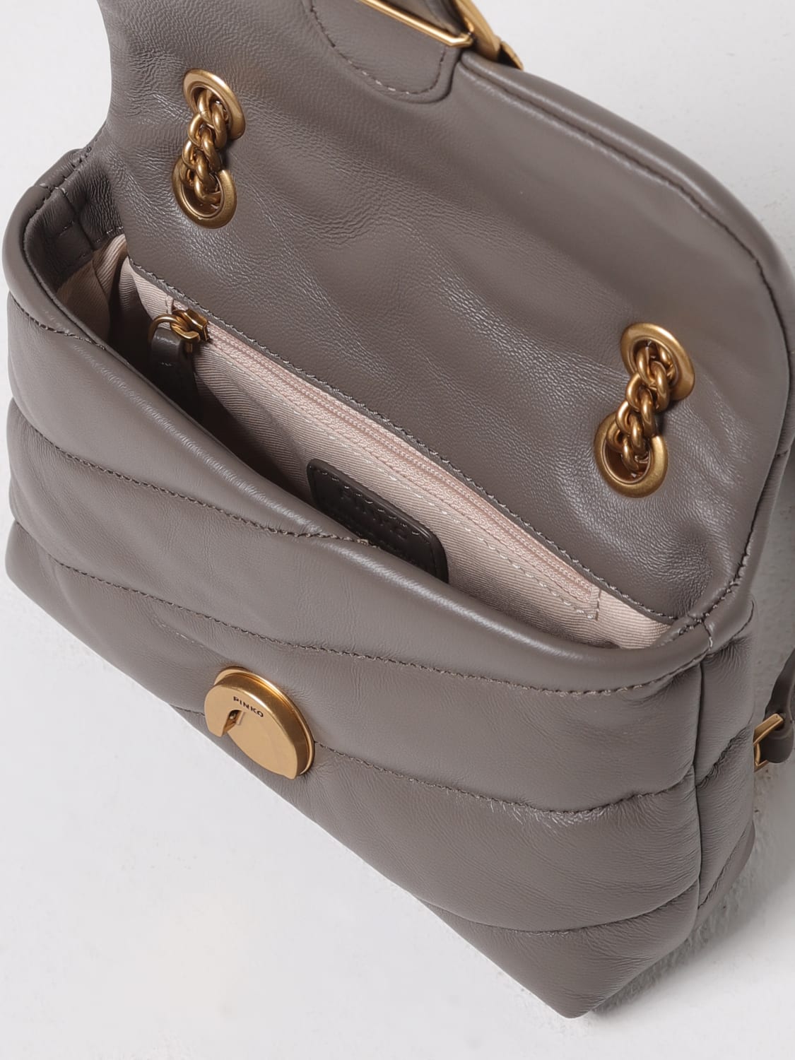 PINKO MINITASCHE: Schultertasche damen Pinko, Charcoal - Img 3