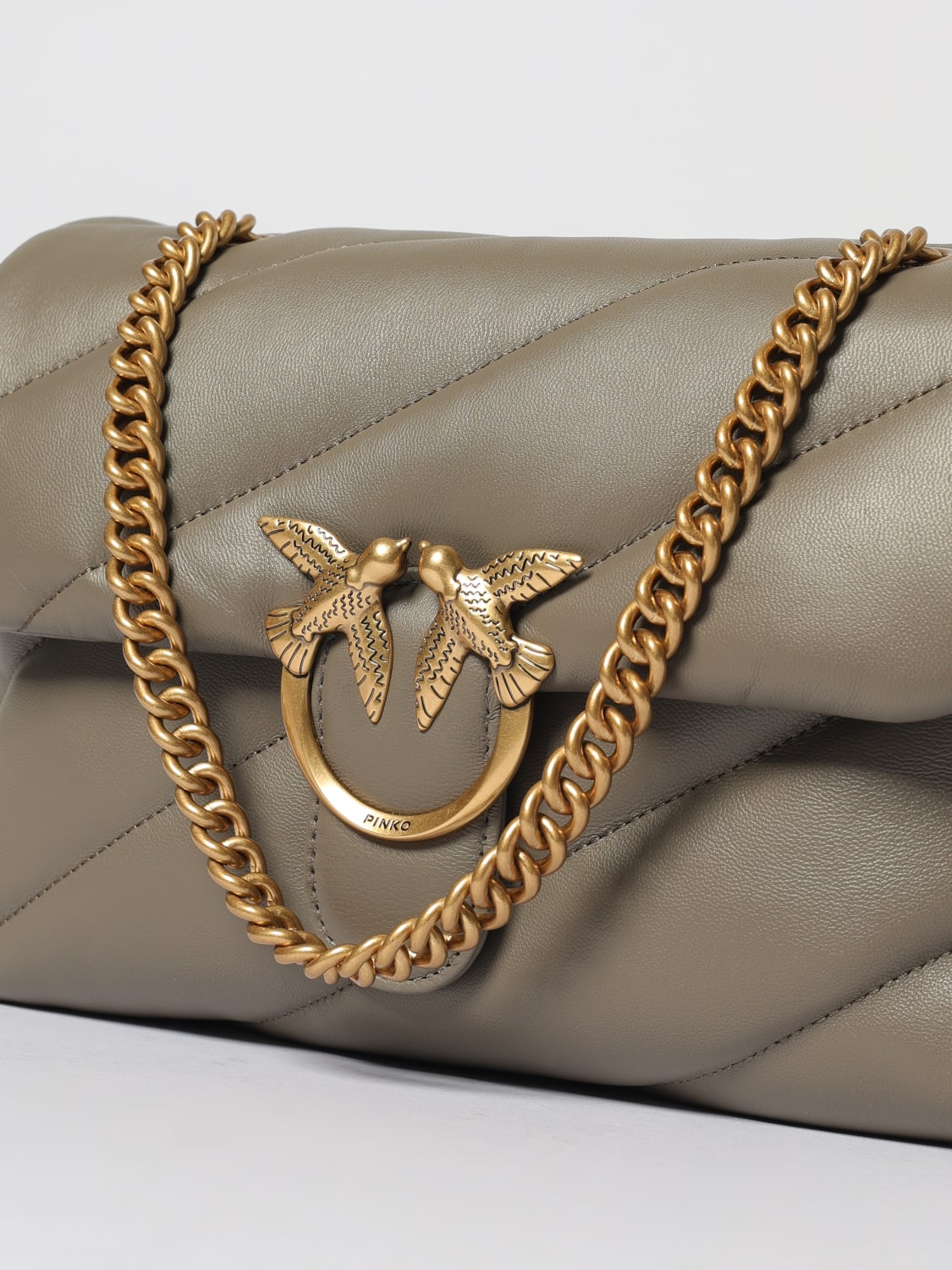 PINKO SCHULTERTASCHE: Schultertasche damen Pinko, Charcoal - Img 3