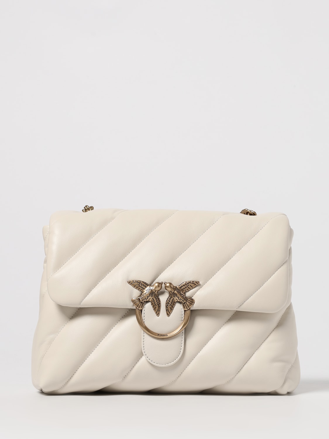 PINKO SHOULDER BAG: Shoulder bag woman Pinko, White - Img 1