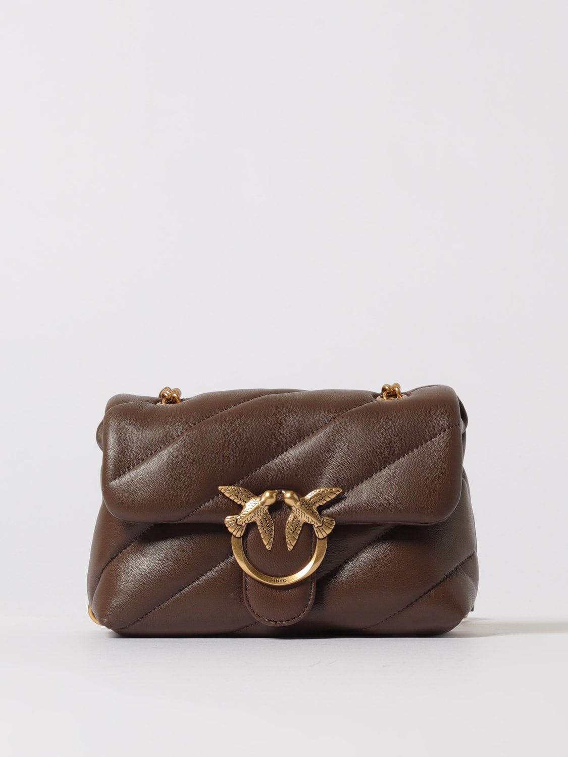 PINKO MINI BAG: Shoulder bag woman Pinko, Dark - Img 1
