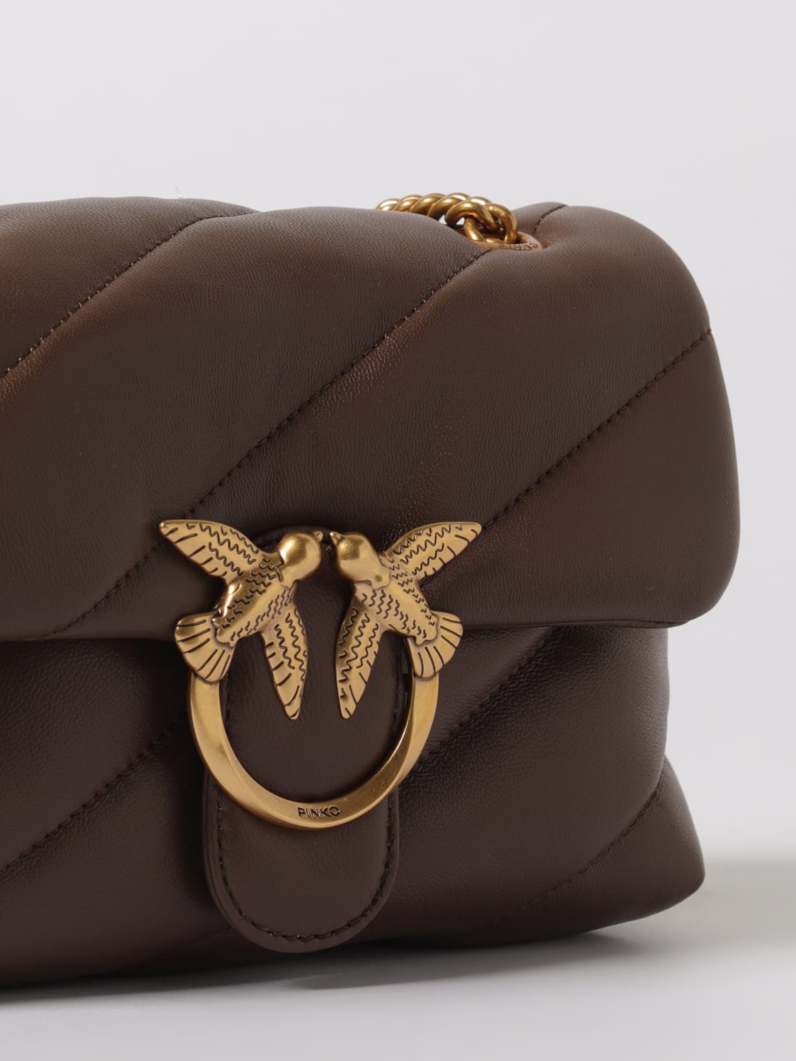 PINKO MINI BAG: Shoulder bag woman Pinko, Dark - Img 3