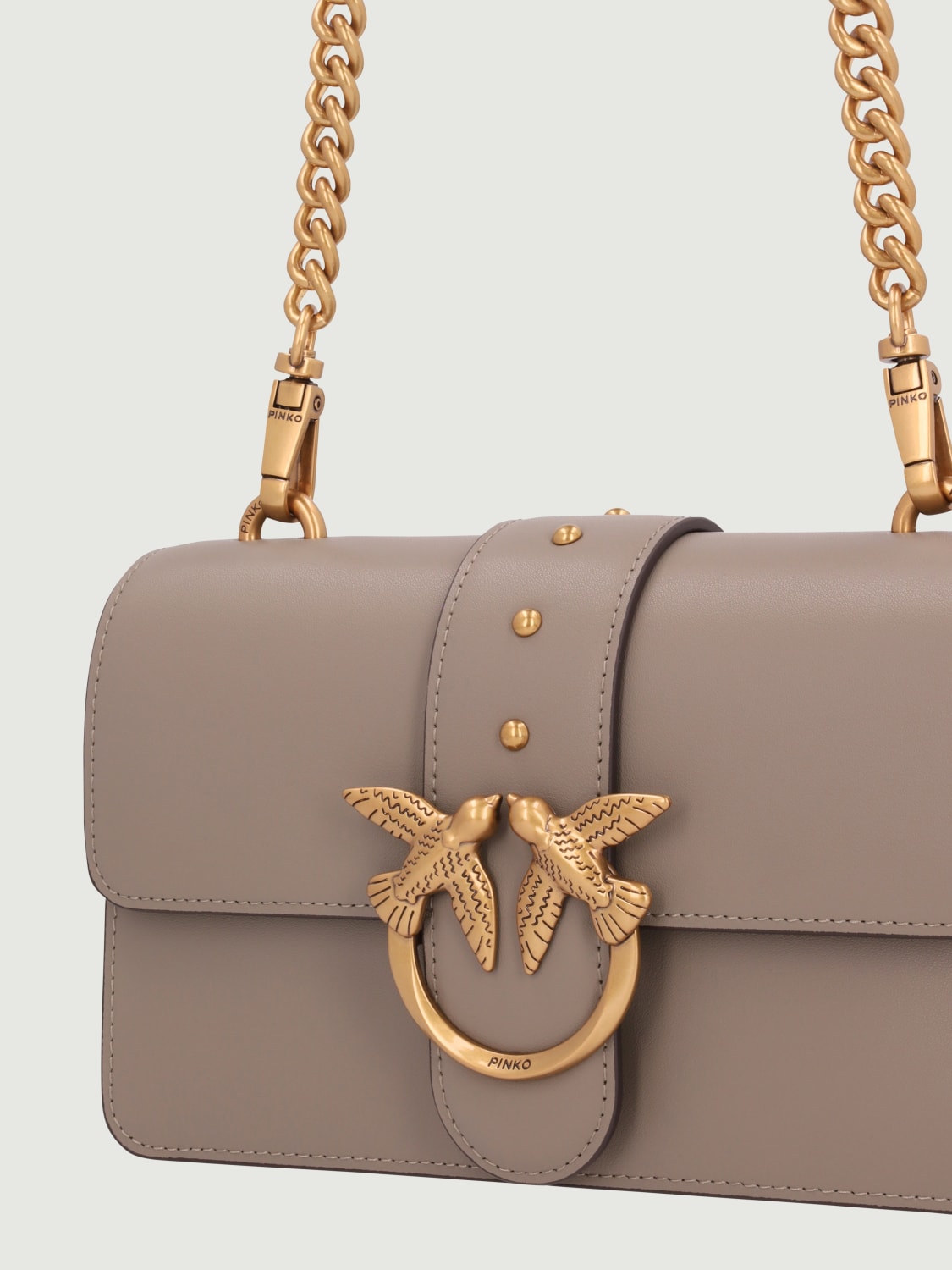 PINKO MINI BAG: Shoulder bag woman Pinko, Leather - Img 3