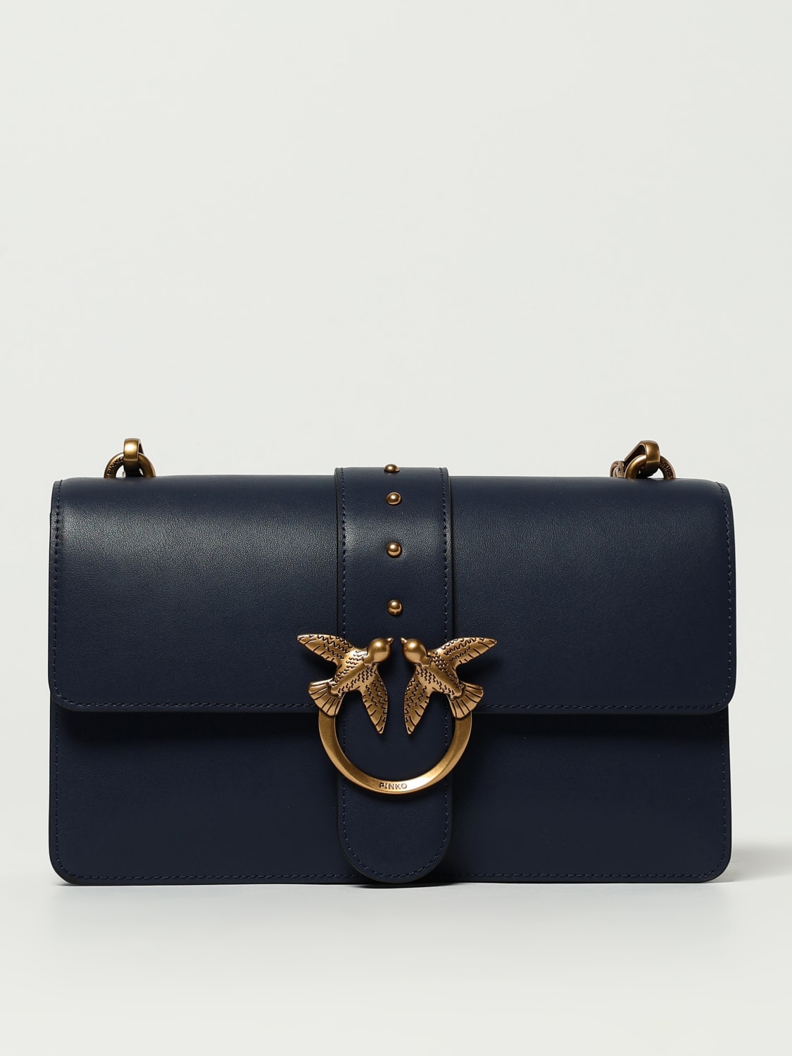 PINKO SHOULDER BAG: Shoulder bag woman Pinko, Blue - Img 1