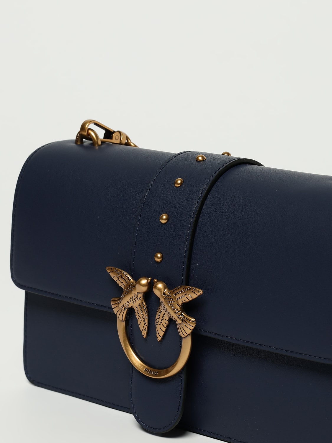 PINKO SHOULDER BAG: Shoulder bag woman Pinko, Blue - Img 3