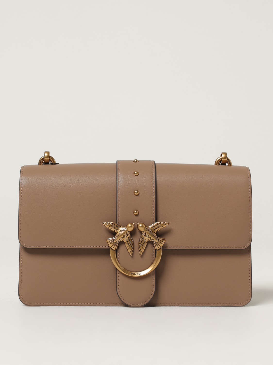 PINKO SHOULDER BAG: Shoulder bag woman Pinko, Sand - Img 1