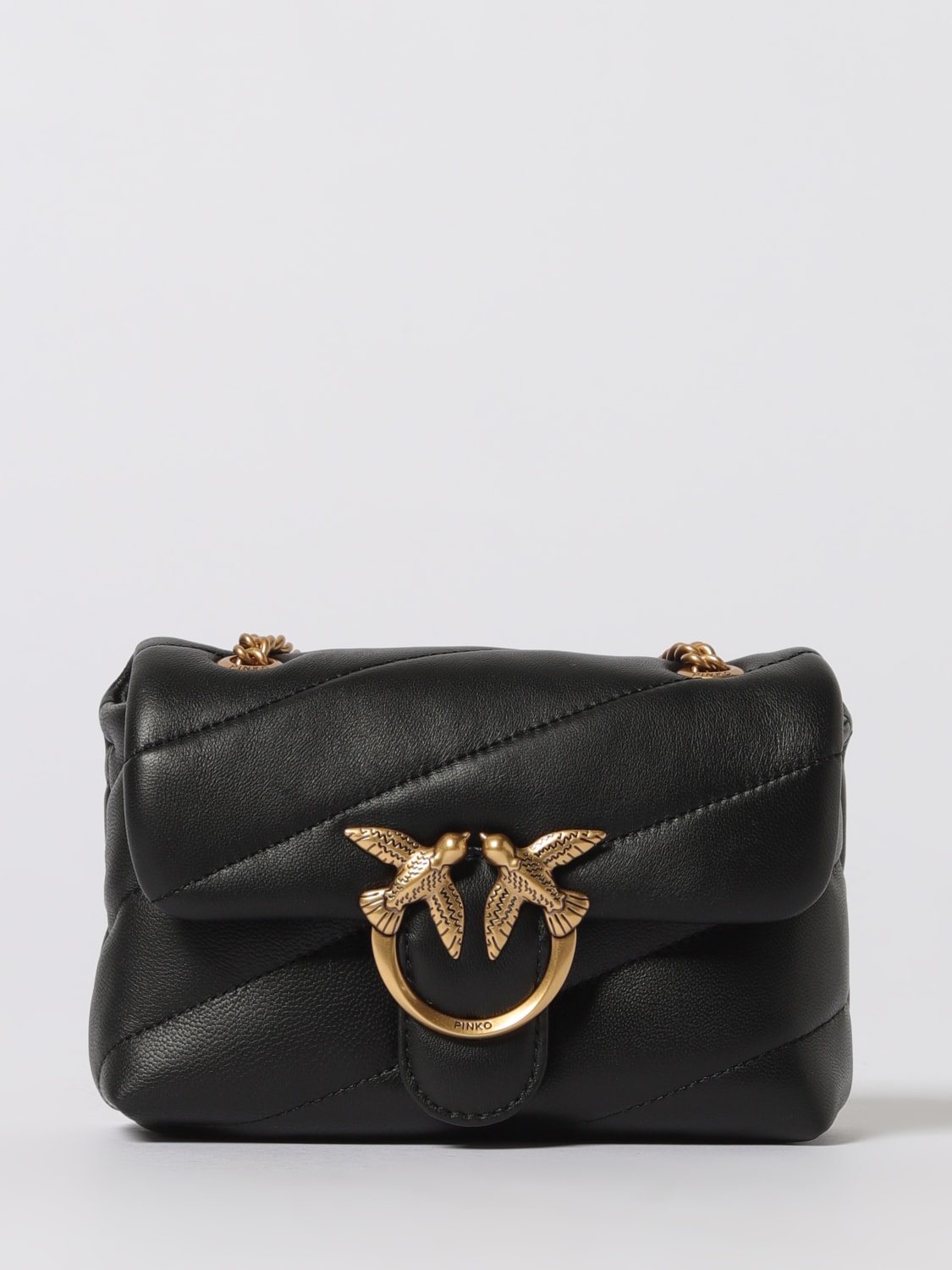 PINKO MINI BAG: Shoulder bag woman Pinko, Black - Img 1