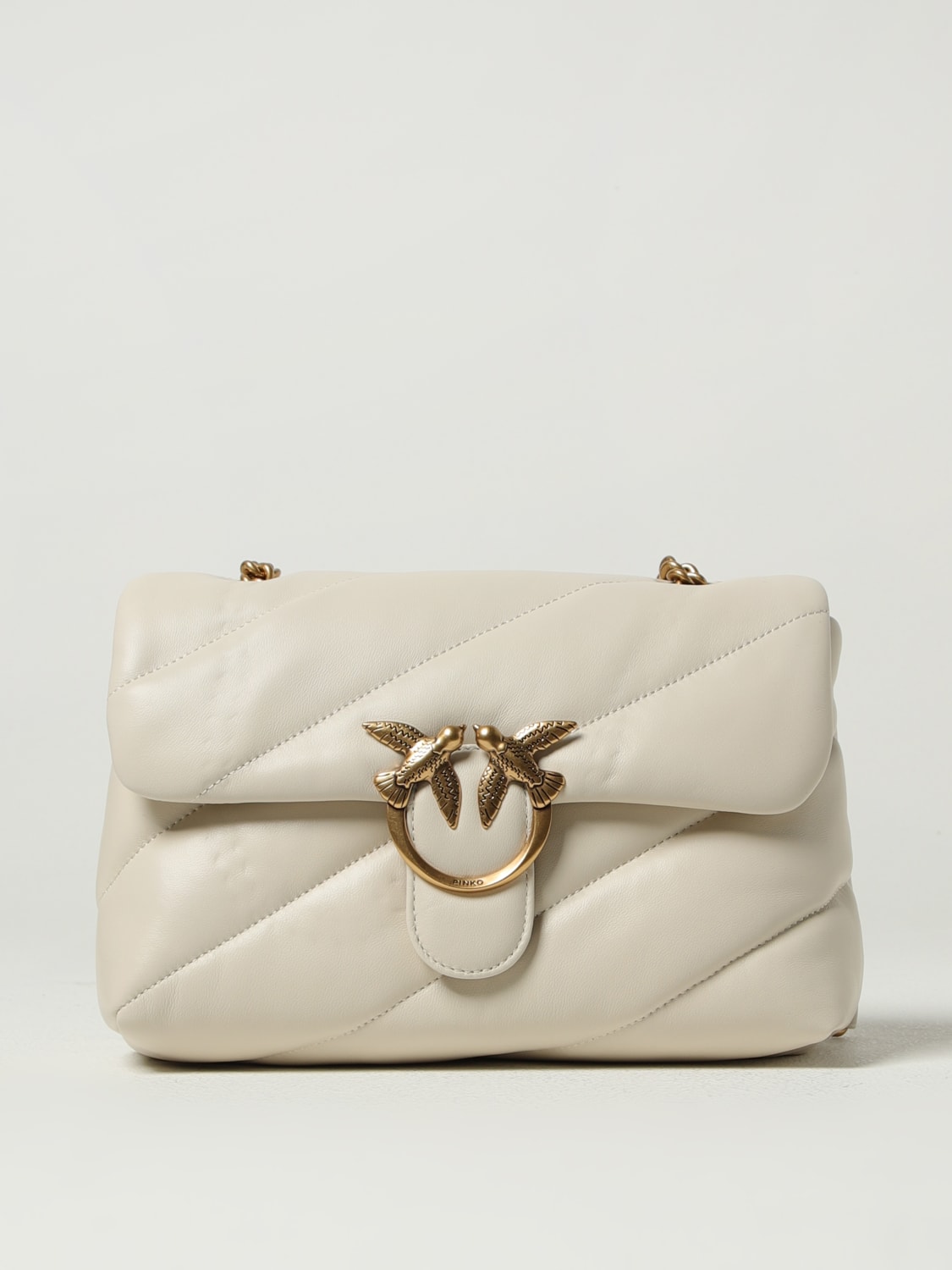 PINKO SHOULDER BAG: Shoulder bag woman Pinko, White - Img 1