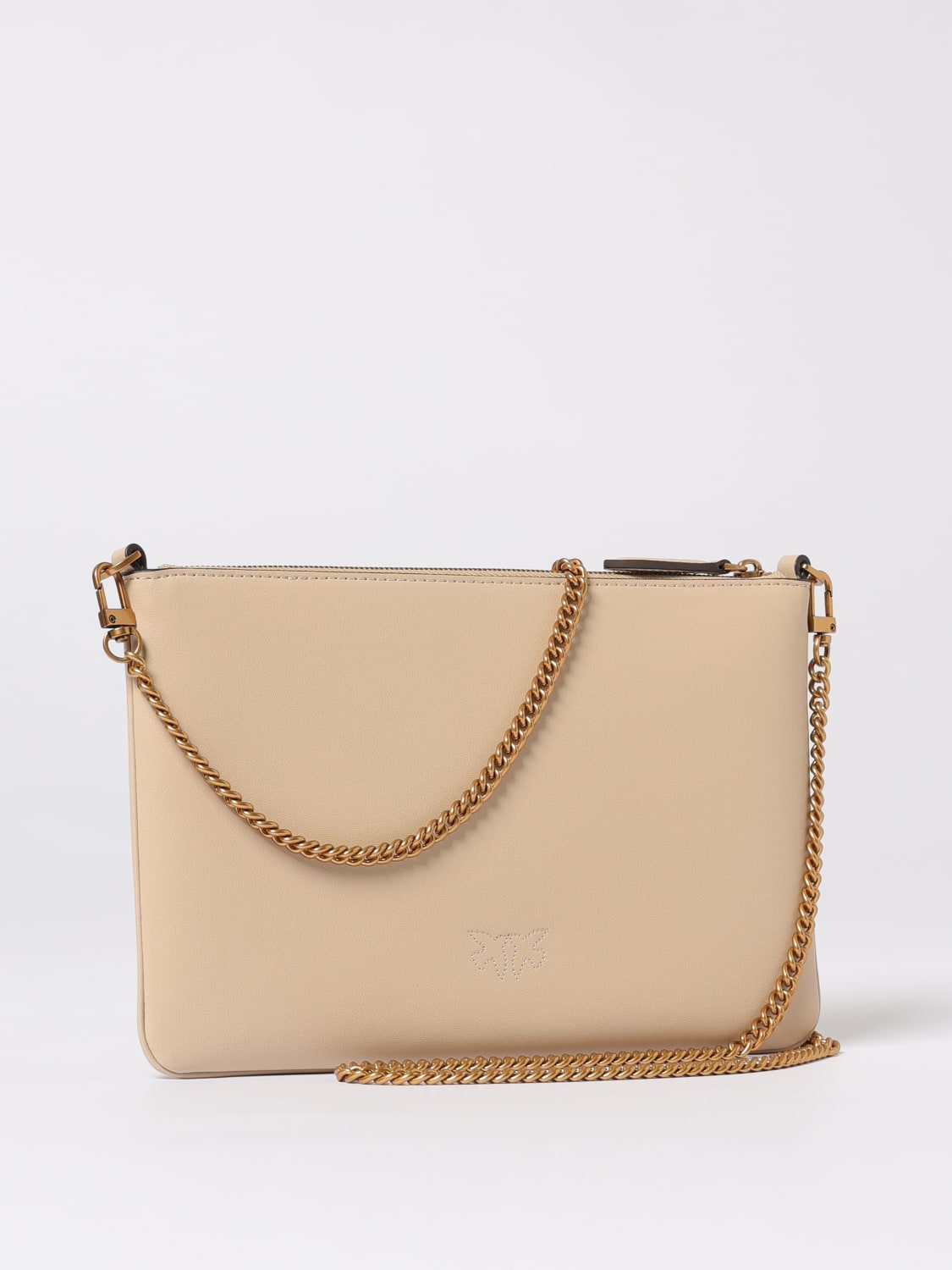 PINKO CROSSBODY BAG: Wallet woman Pinko, Beige - Img 2
