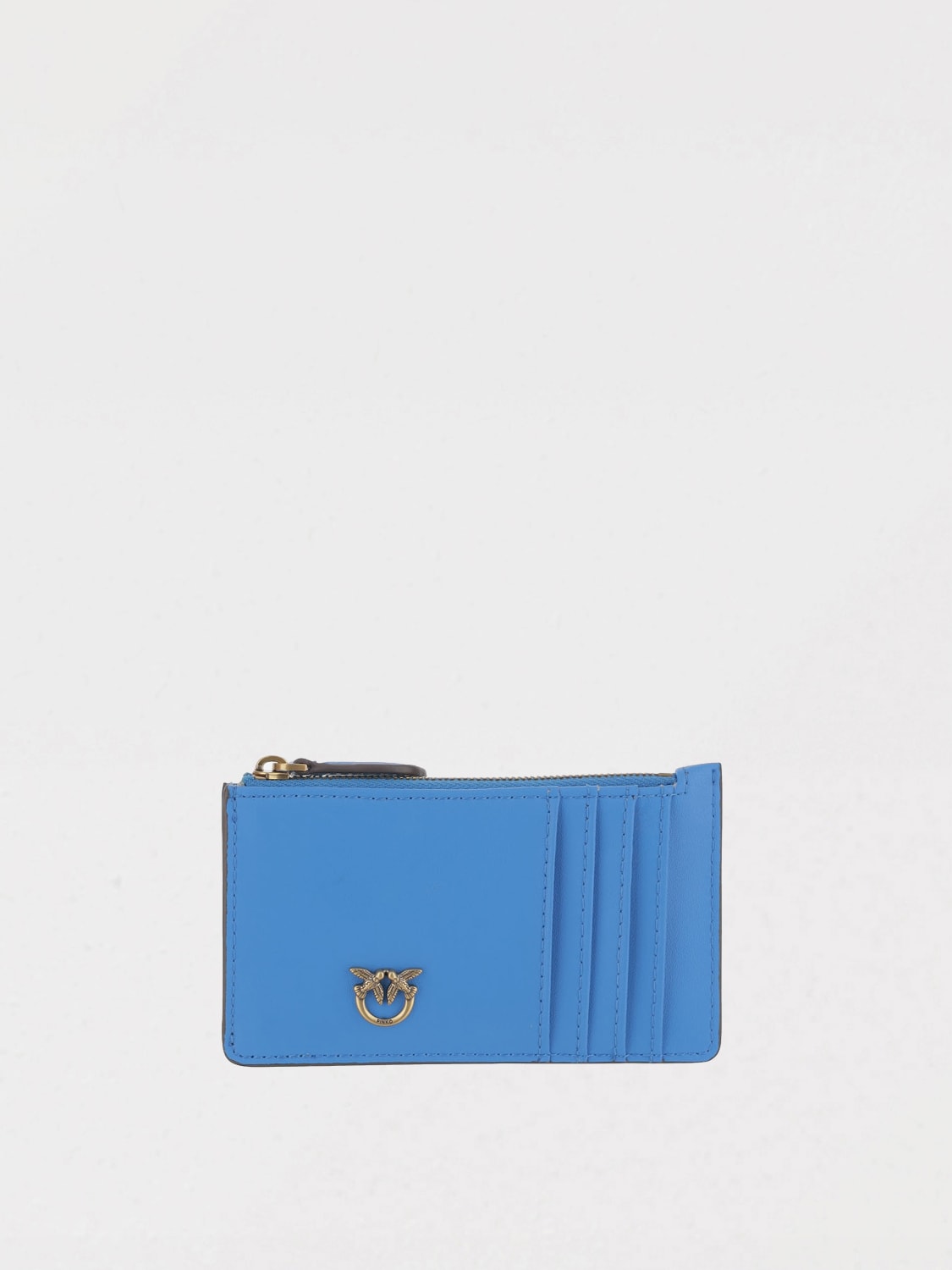 PINKO WALLET: Wallet woman Pinko, Blue - Img 1