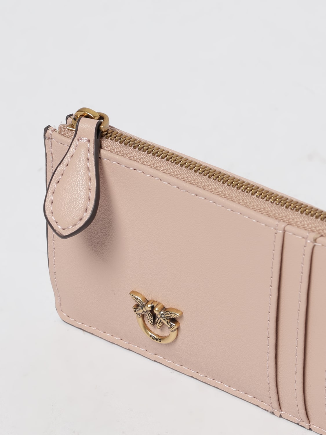 PINKO WALLET: Wallet woman Pinko, Blush Pink - Img 3