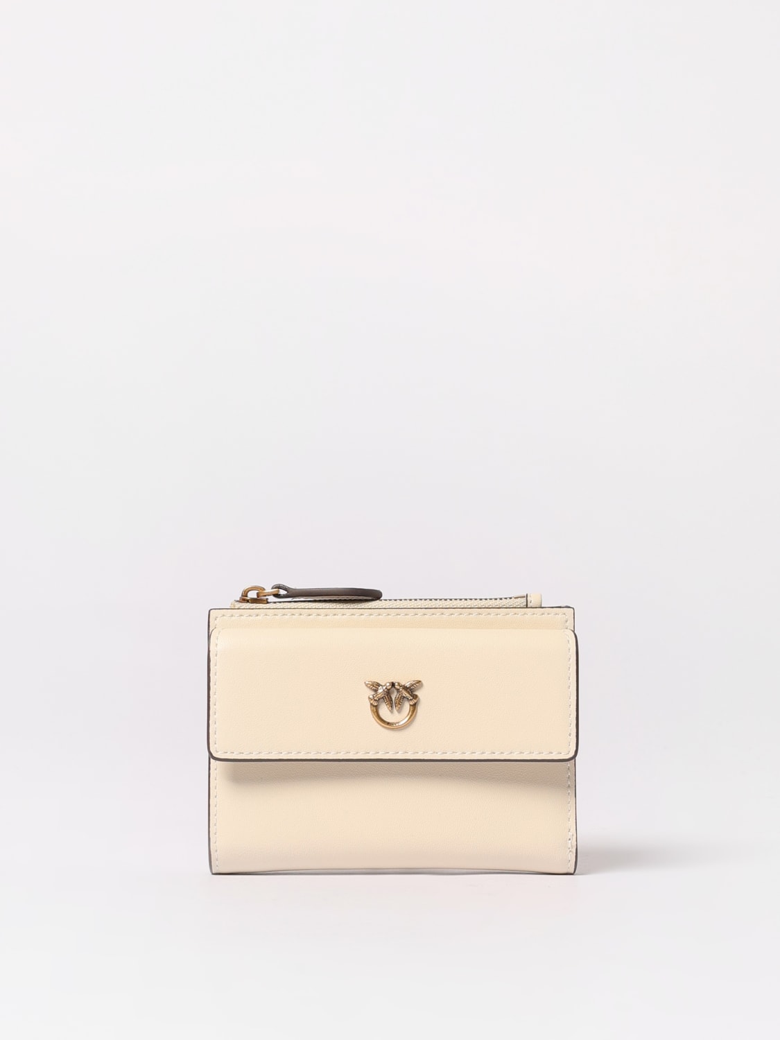 PINKO WALLET: Wallet woman Pinko, White - Img 1
