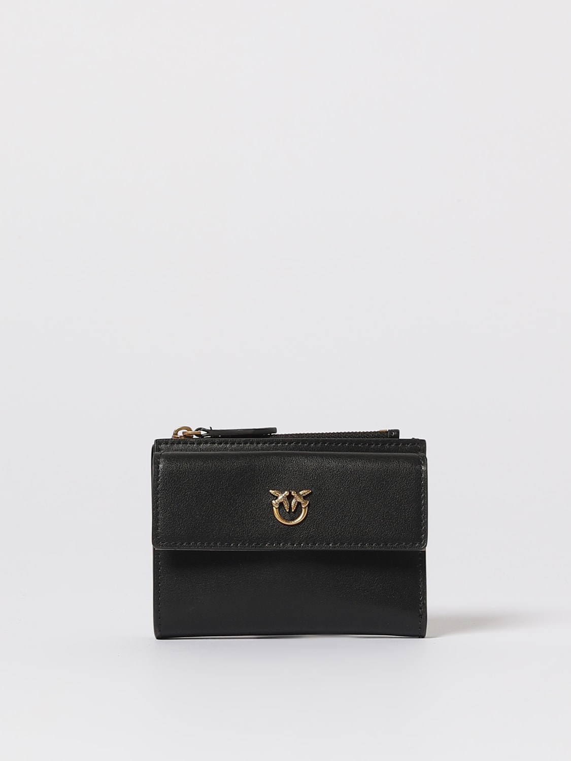 PINKO WALLET: Wallet woman Pinko, Black - Img 1