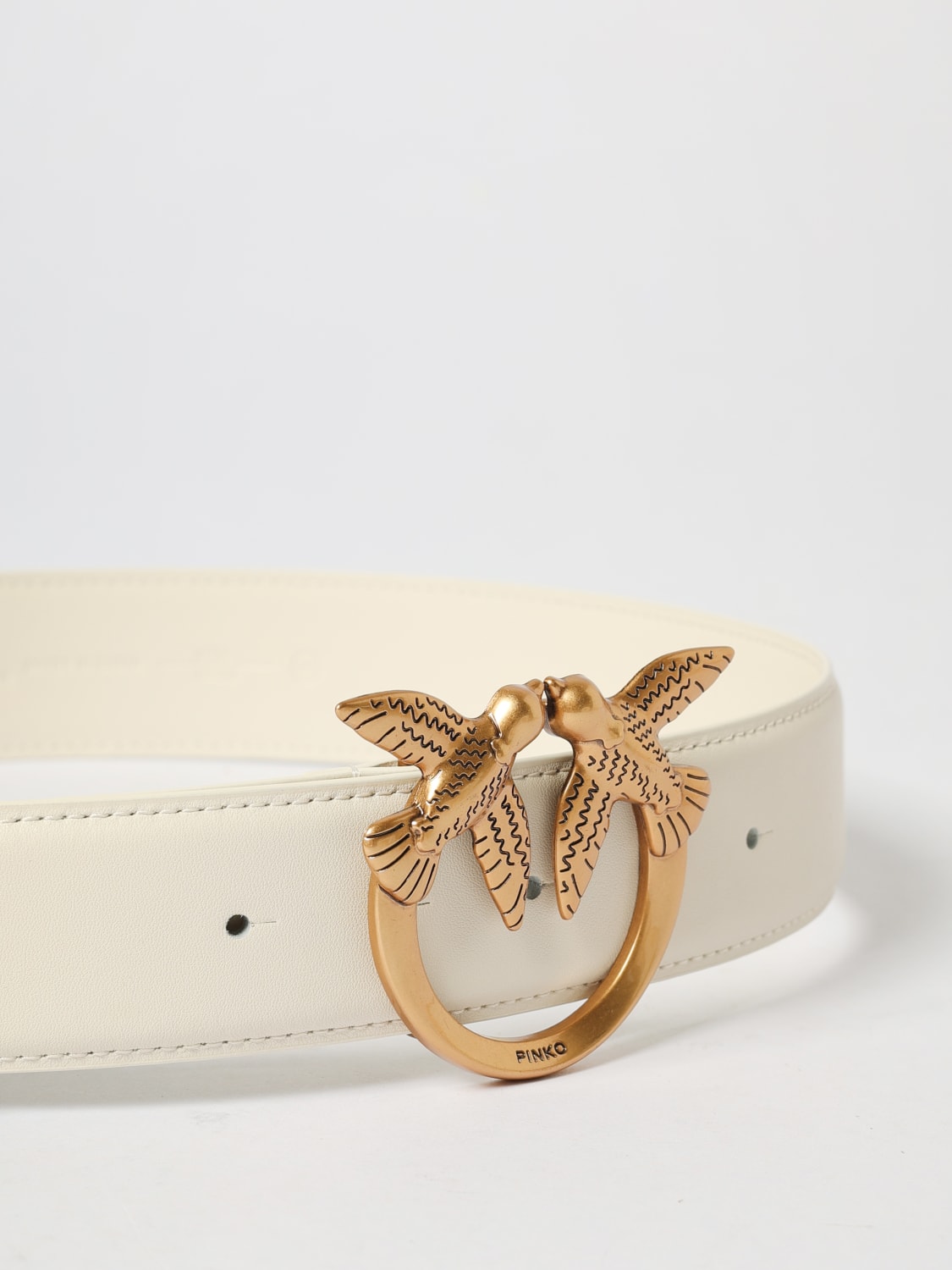 PINKO BELT: Belt woman Pinko, White - Img 2