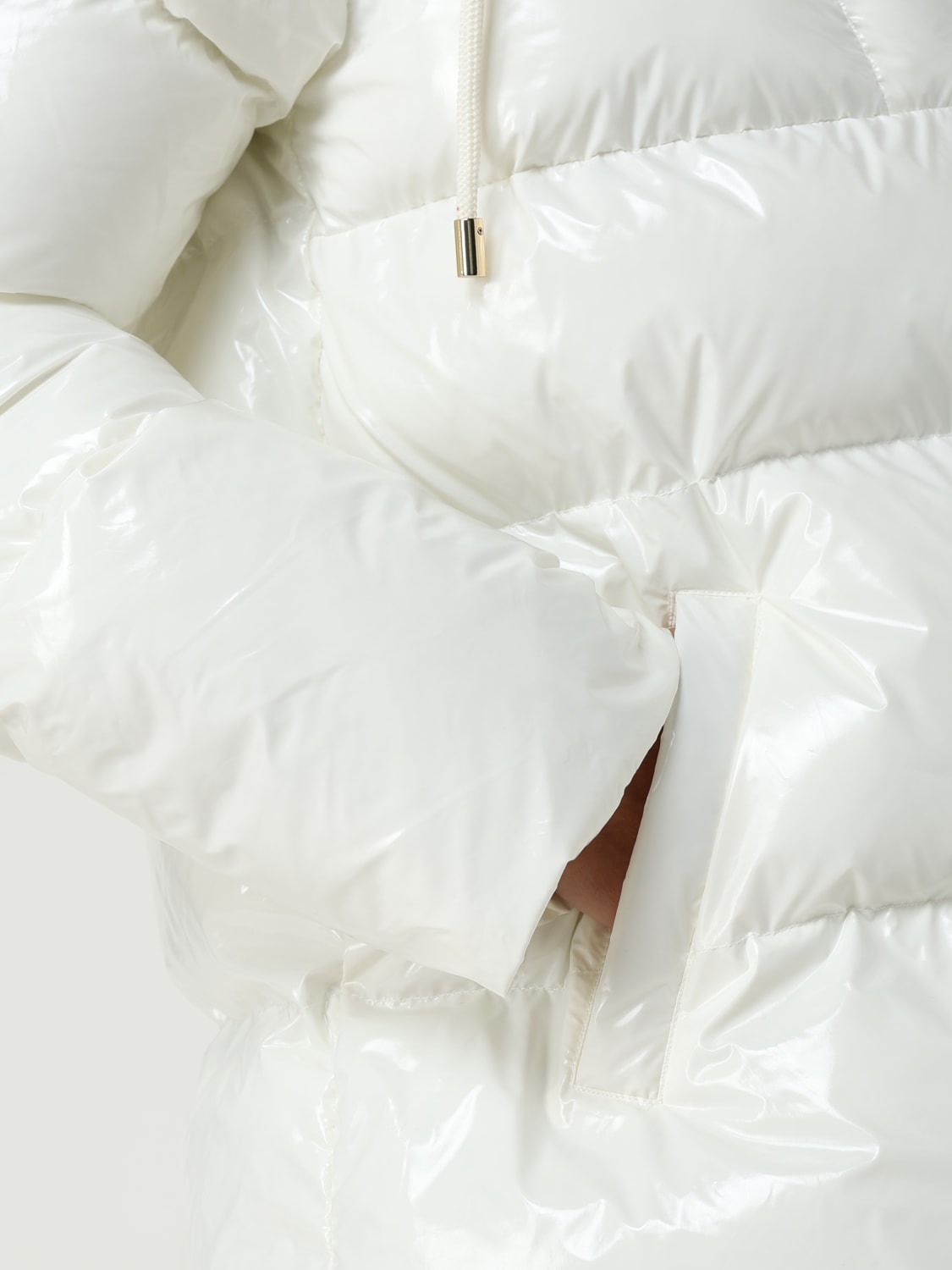 PINKO CHAQUETA: Chaqueta mujer Pinko, Blanco - Img 4