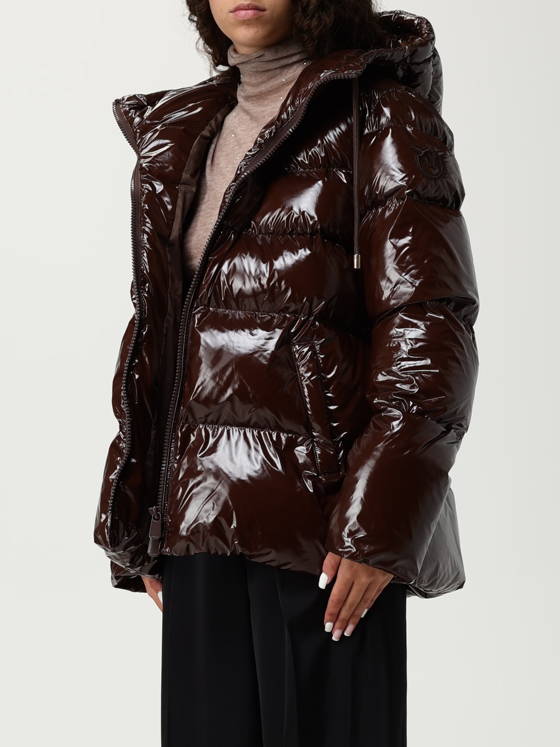 PINKO JACKE: Jacke damen Pinko, Braun - Img 3