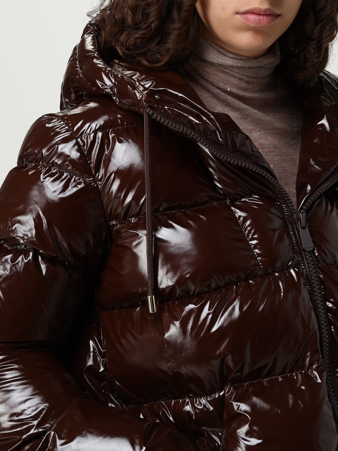 PINKO JACKE: Jacke damen Pinko, Braun - Img 4