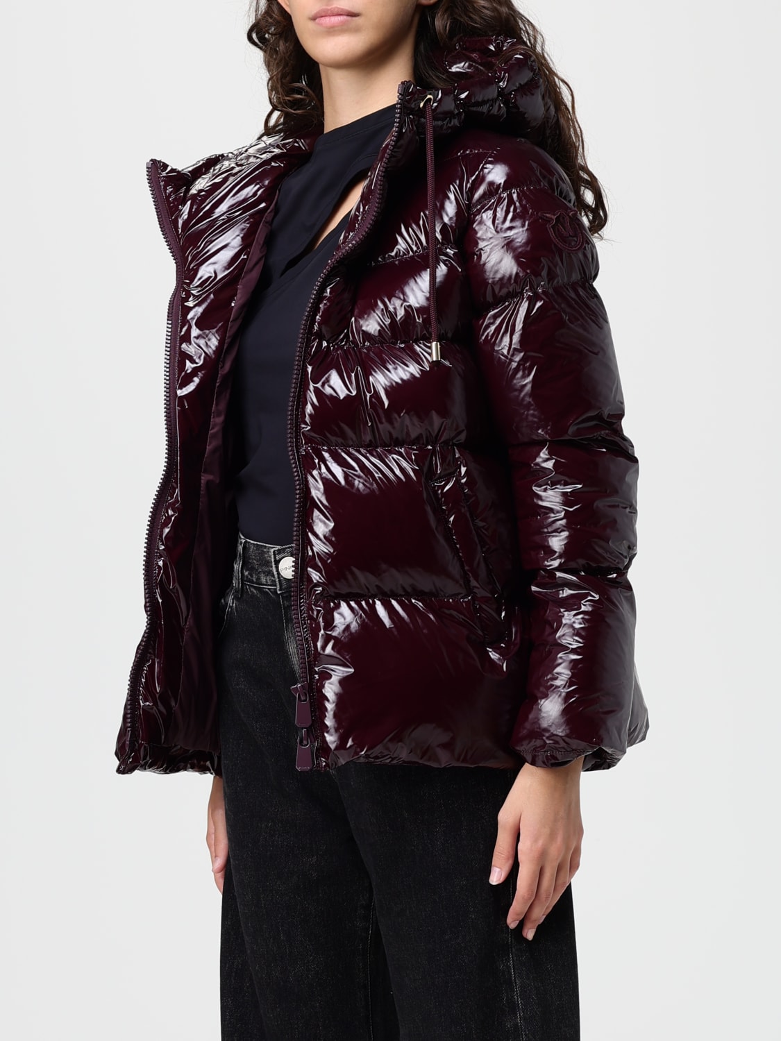 PINKO JACKET: Jacket woman Pinko, Burgundy - Img 3