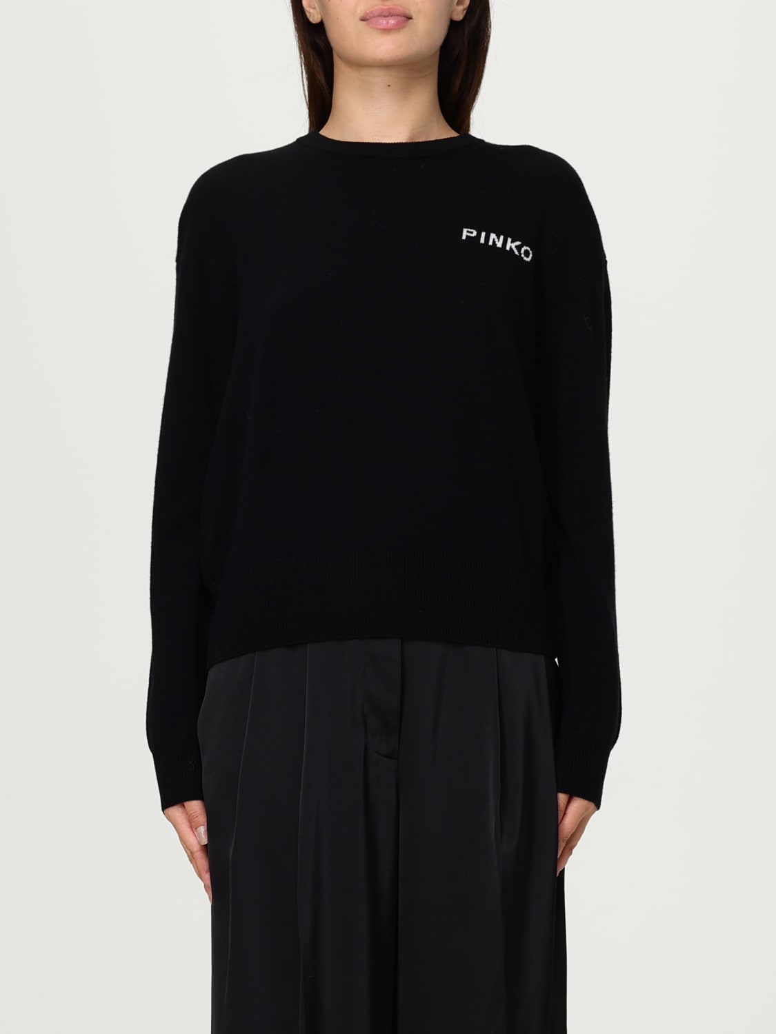 PINKO SWEATER: Sweater woman Pinko, Black - Img 1