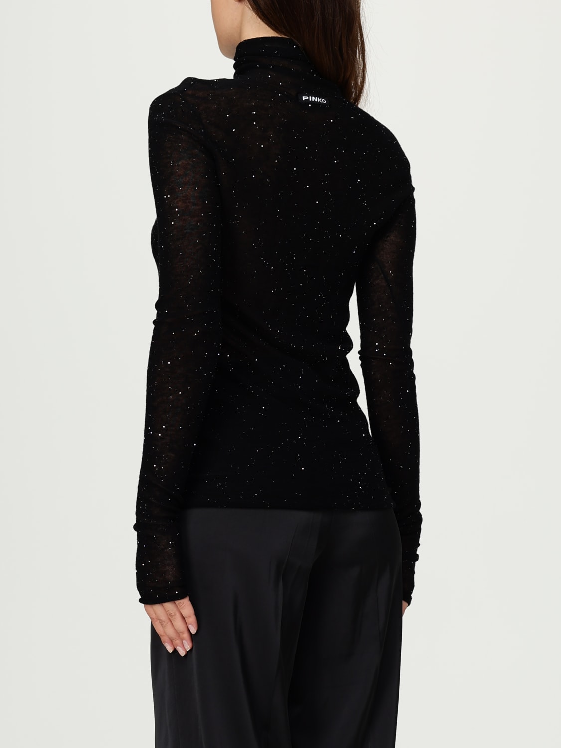 PINKO MAGLIA: Pullover Pinko in misto lana , Nero - Img 2